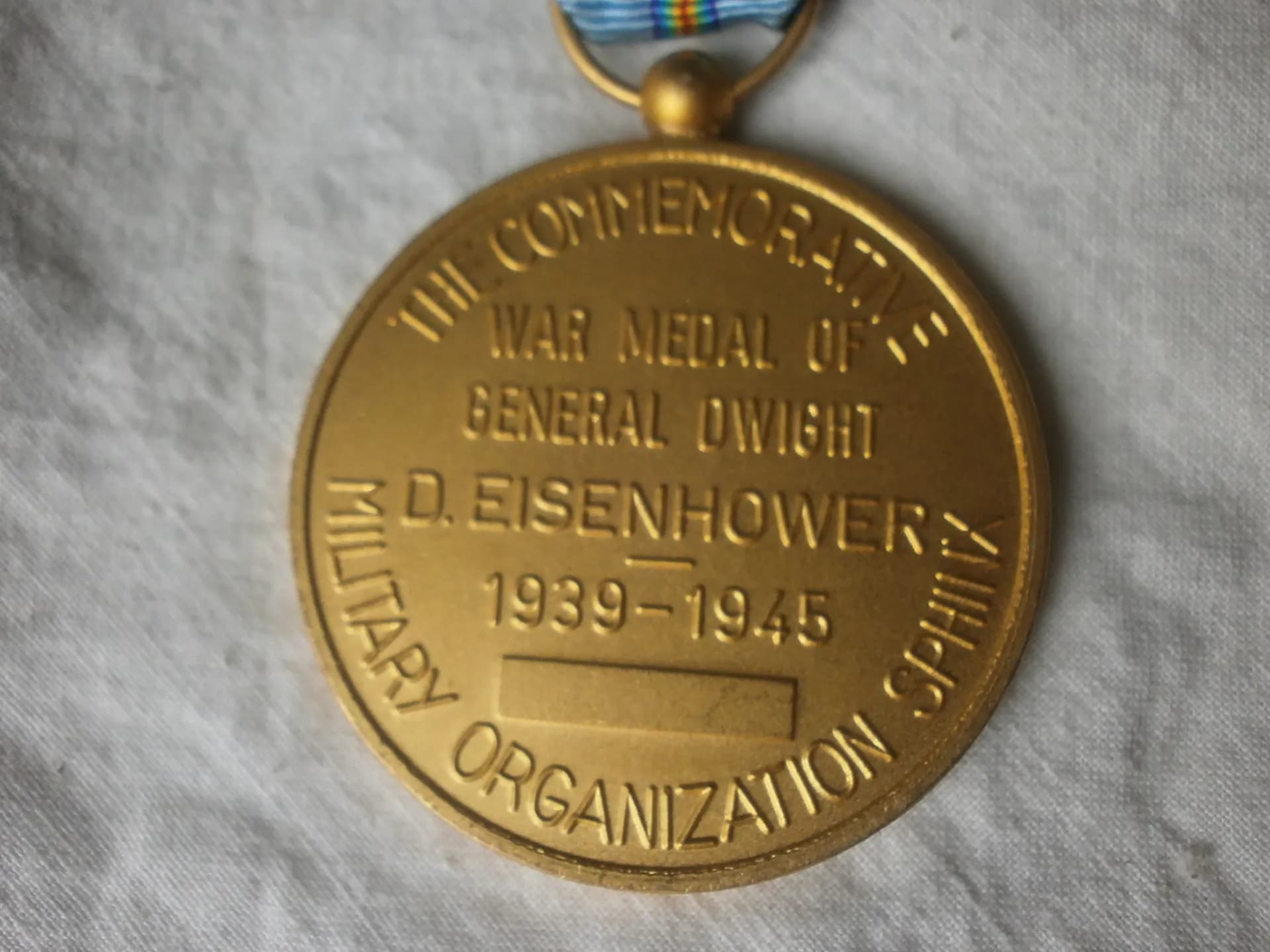  Médaille Général Dwight D.Eisenhower 1939-1945 I.M.O.-Sphinx - 3