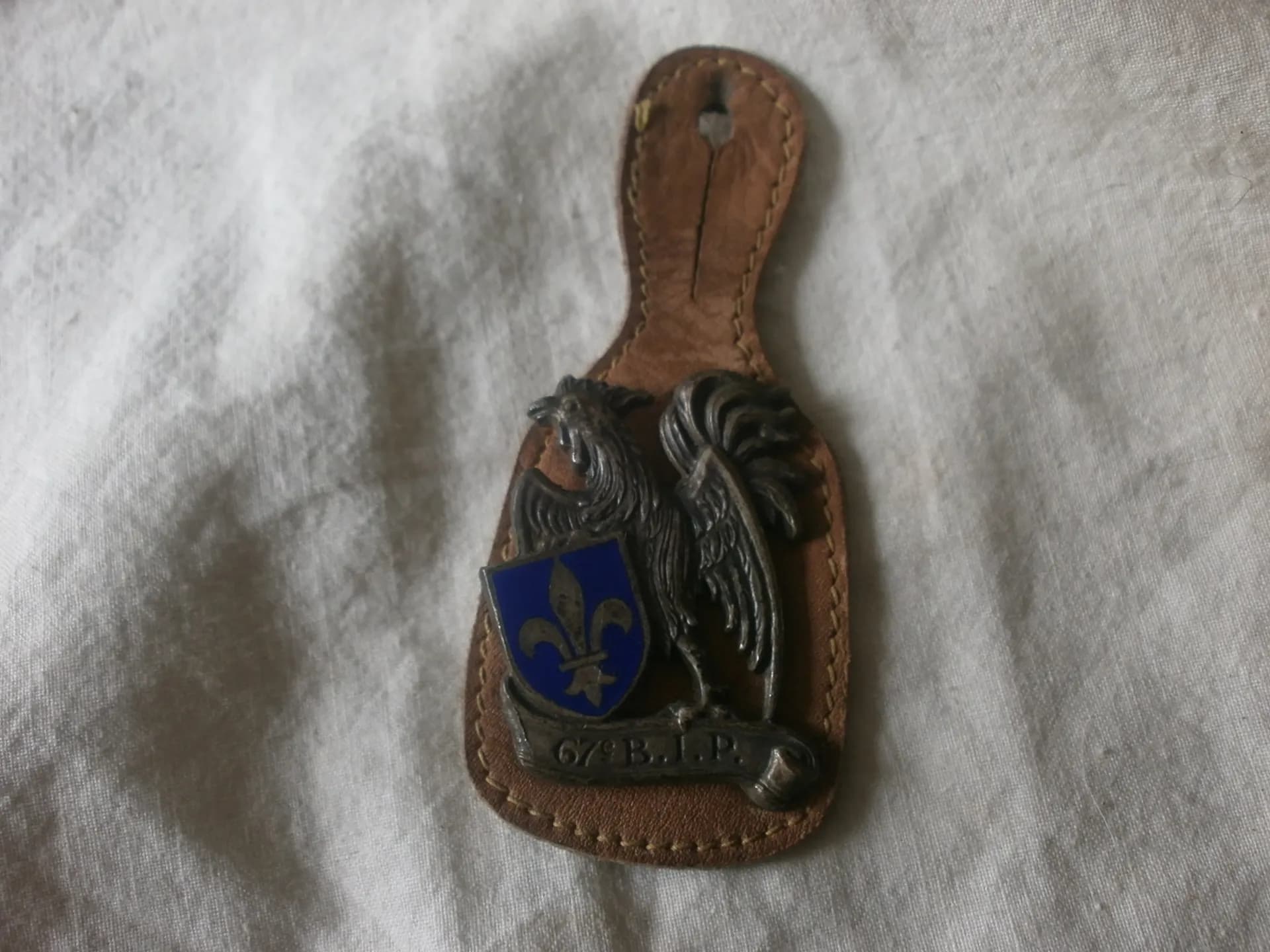 insigne guerre Algérie 67e Bataillon d'infanterie porté - 1