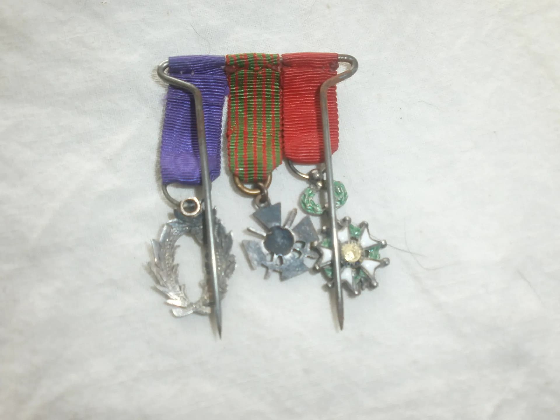 lot de 3 décorations miniatures 1914-1918 - 4