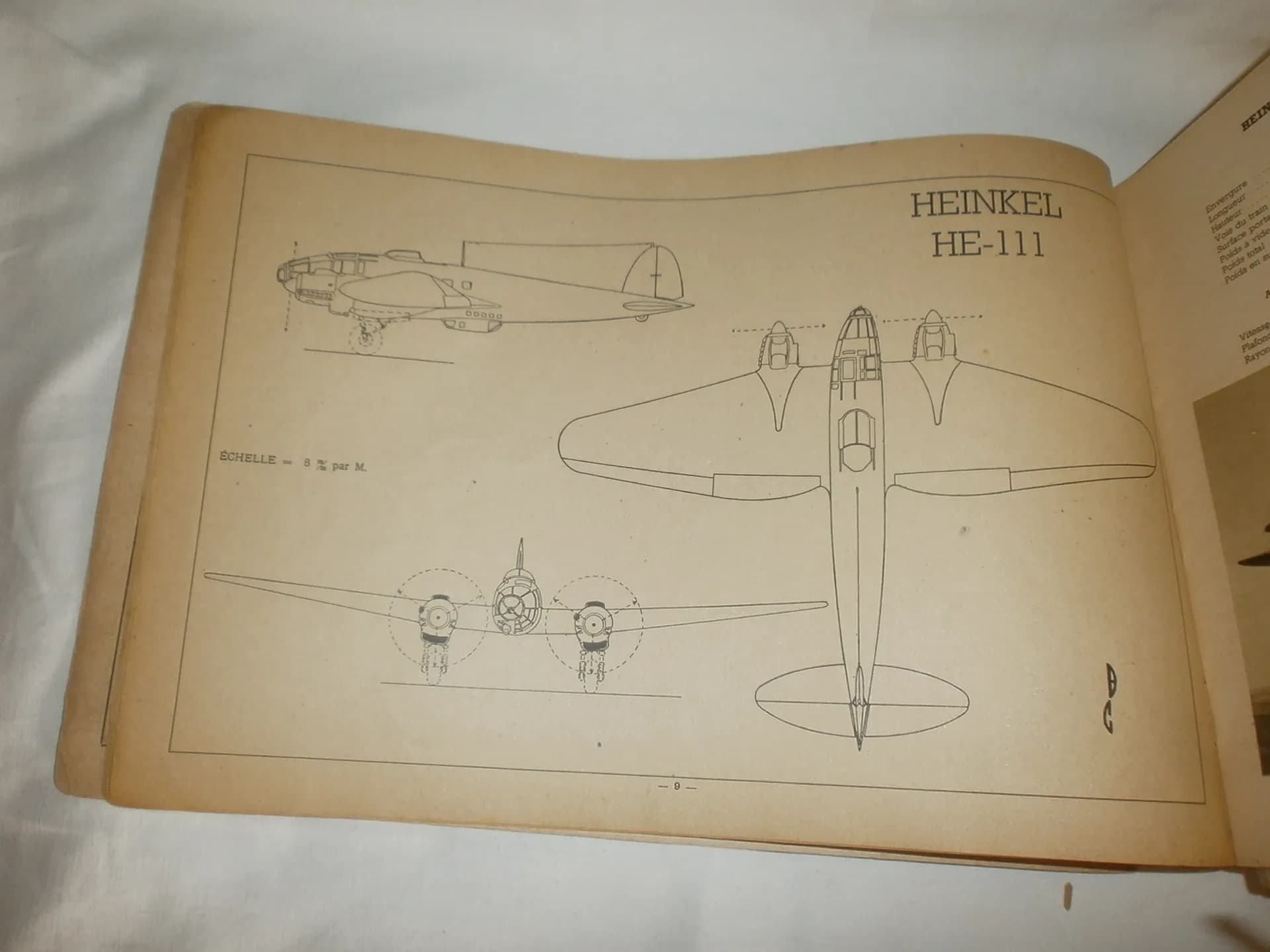 Air Album les éditions Tony Vassillière. identification avion. imprimé en 1943  - 5