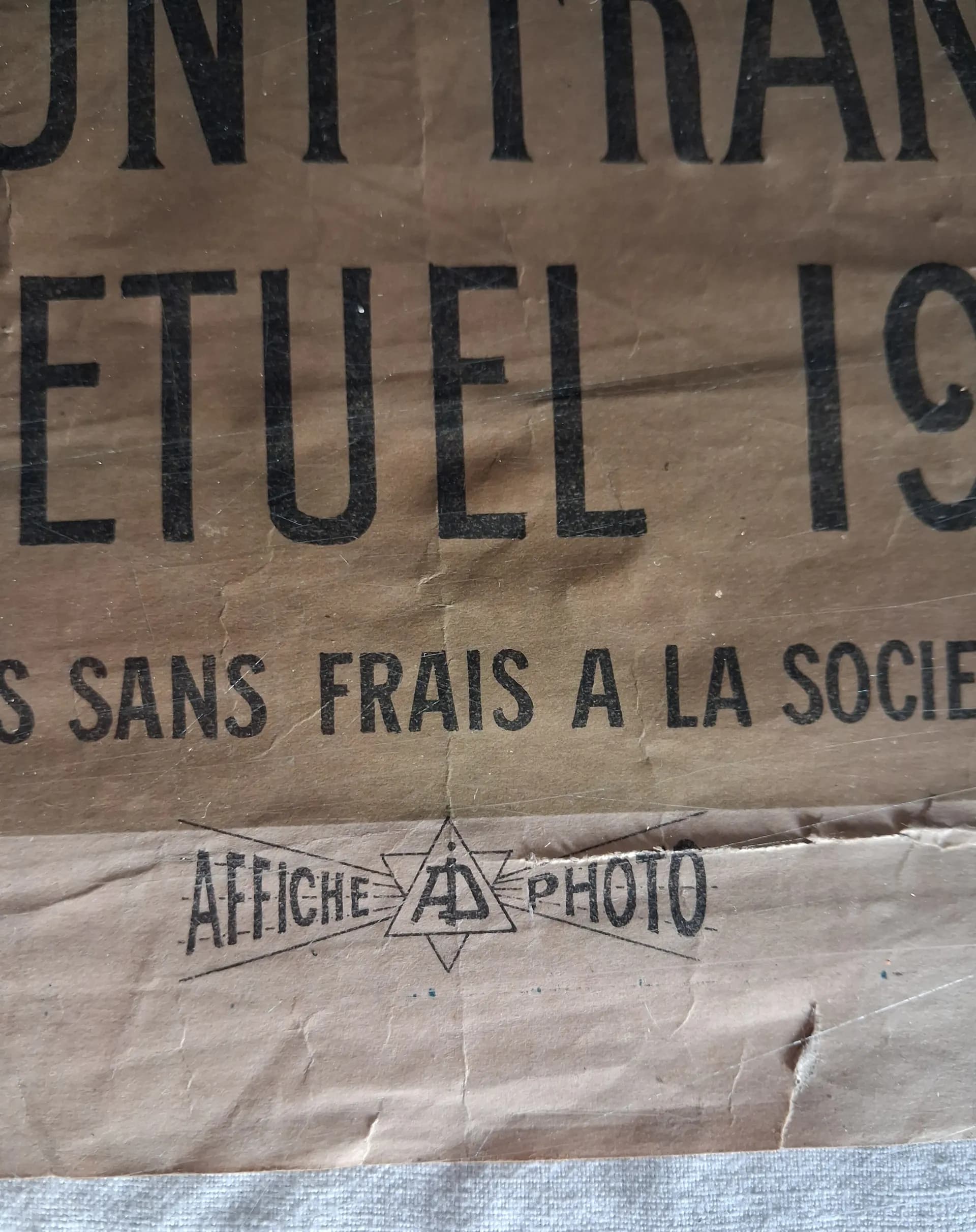 Affiche 6e emprunt 1920. Marseille  - 5
