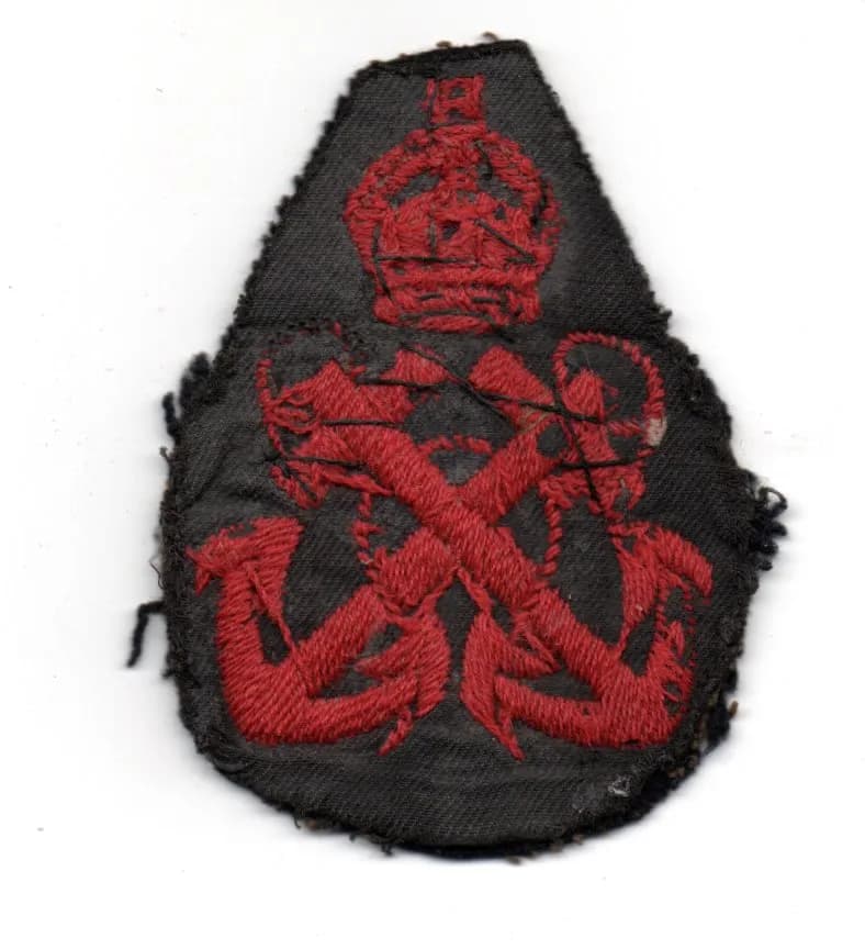 Insigne de la Navy WW2 : Royal Navy Petty officers rank badge, - 2