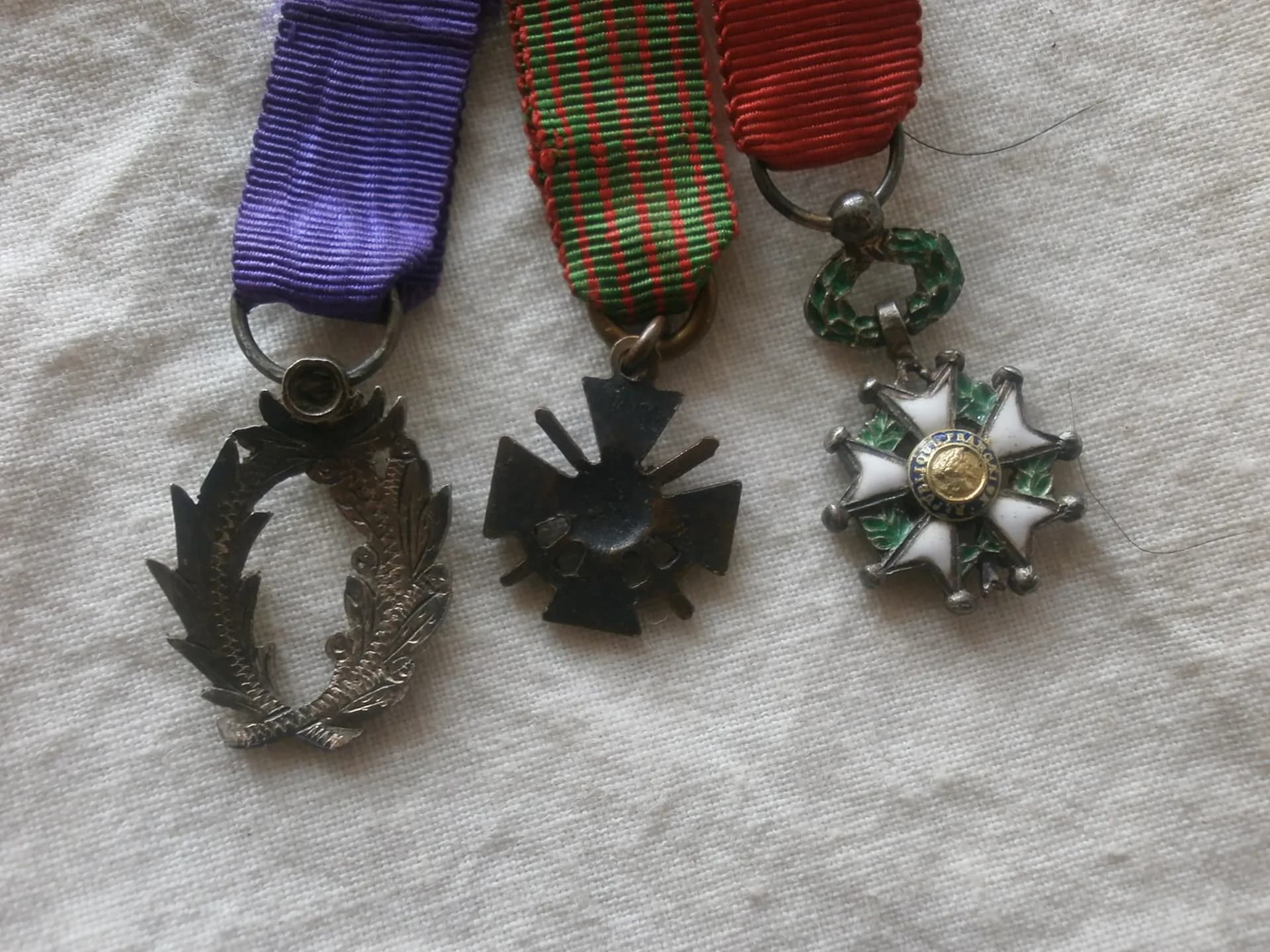 lot de 3 décorations miniatures 1914-1918 - 5