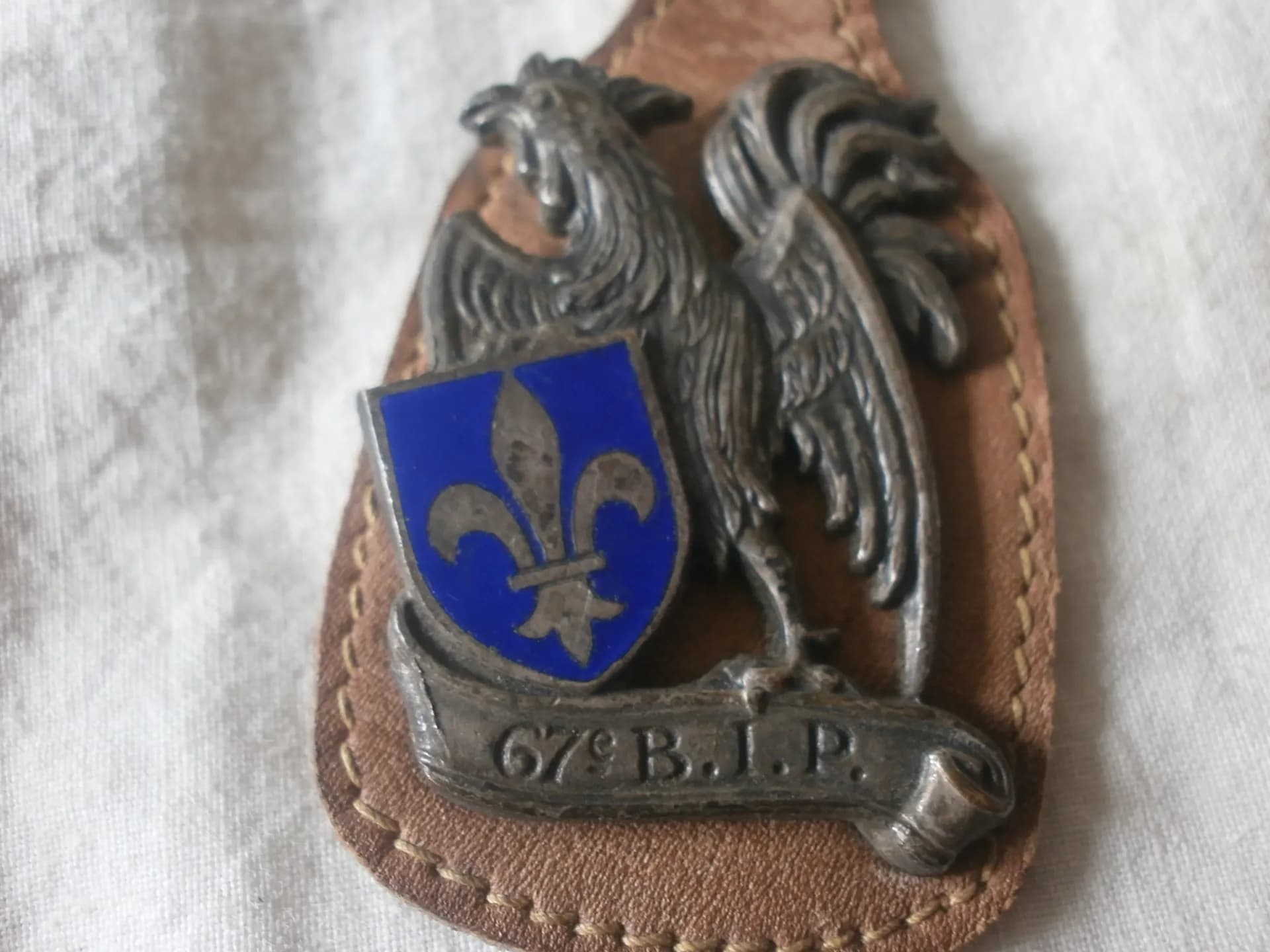 insigne guerre Algérie 67e Bataillon d'infanterie porté - 2