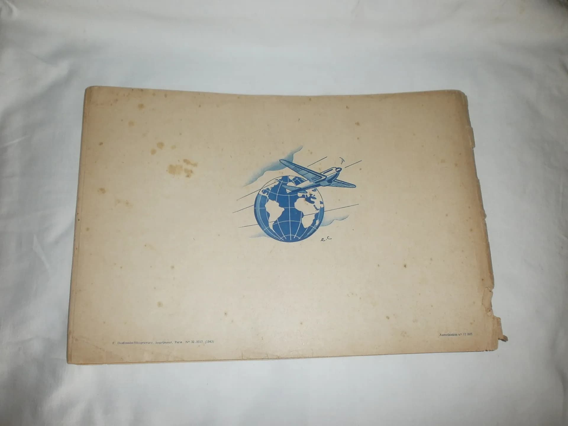 Air Album les éditions Tony Vassillière. identification avion. imprimé en 1943  - 2