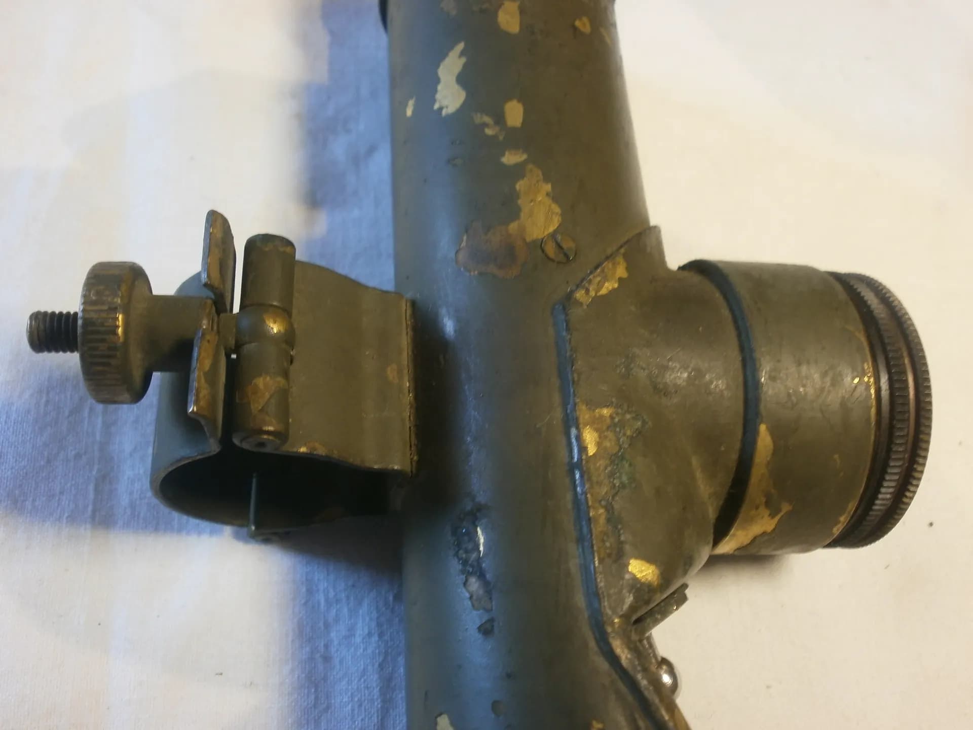 appareil d'éclairage pour tir de nuit mortier , artillerie US WW2 - 4