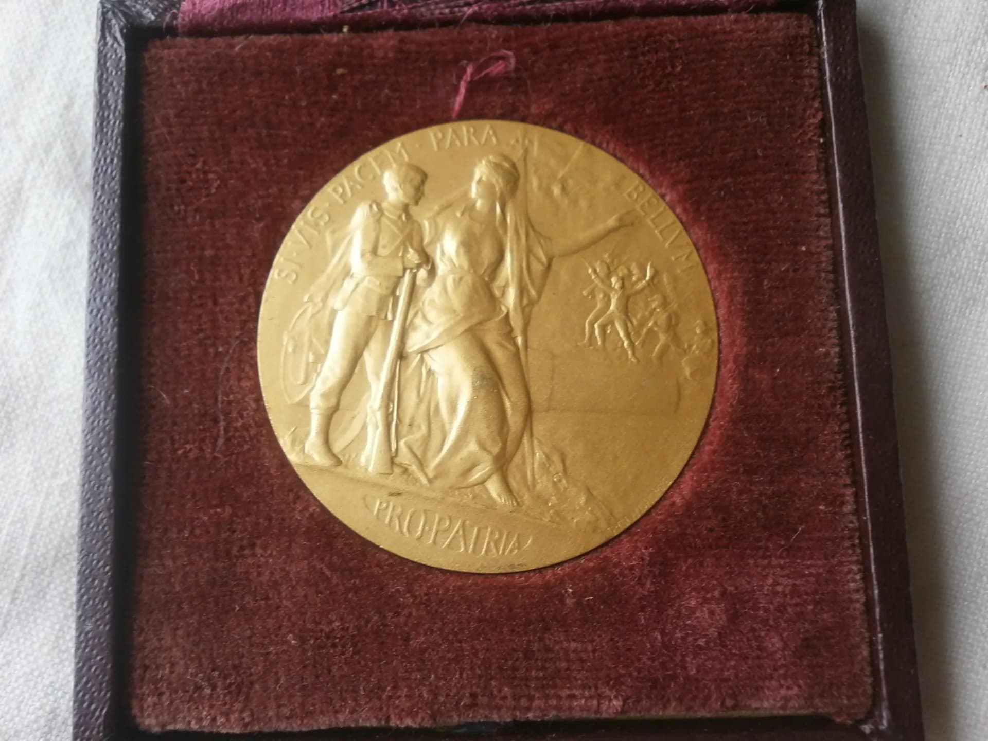 Médaille de table Entraînement Physique préparation militaire. P Grandhomme - 4