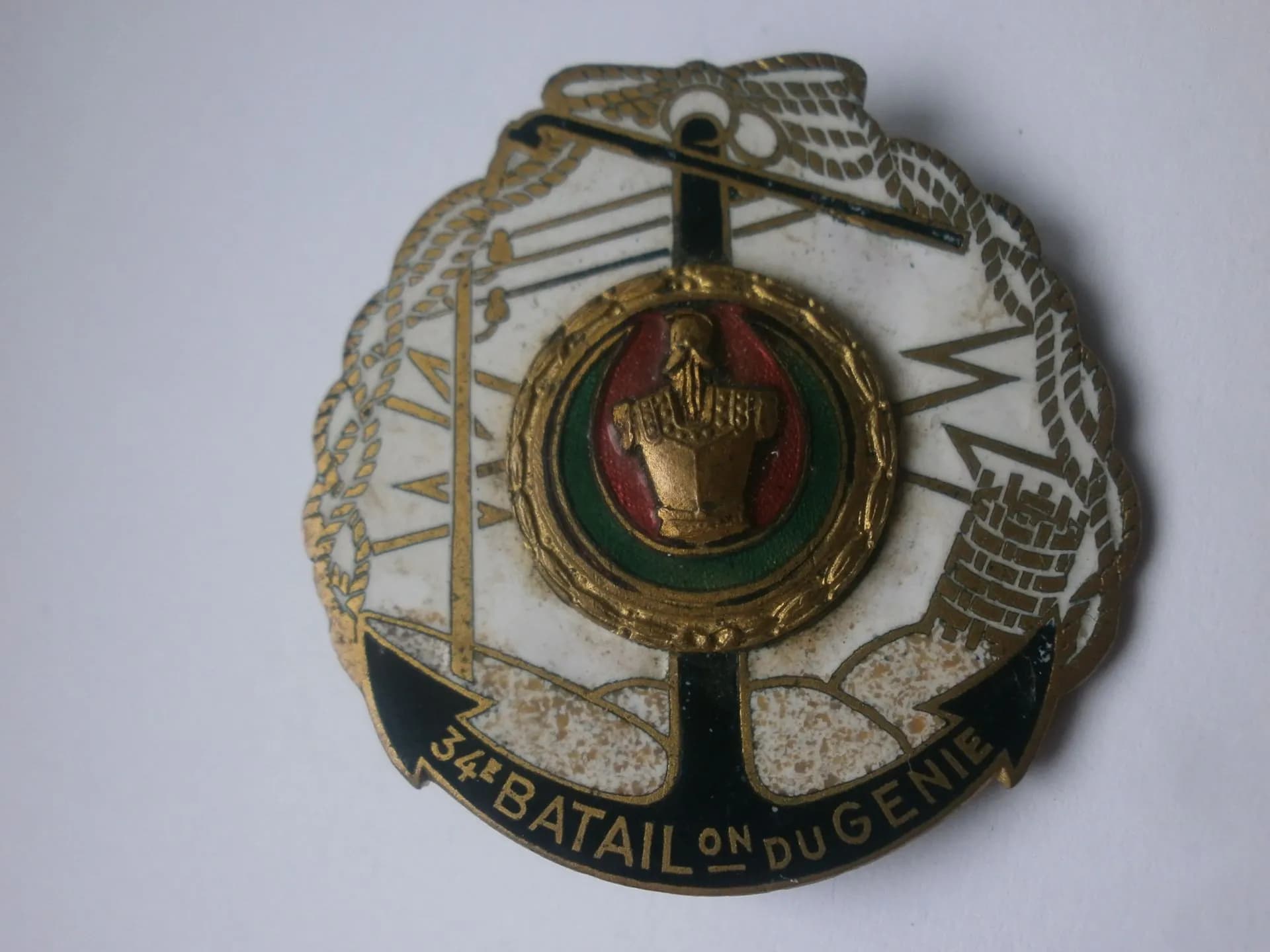 insigne 34e bataillon de sapeurs télégraphistes (avant 1943) - 1