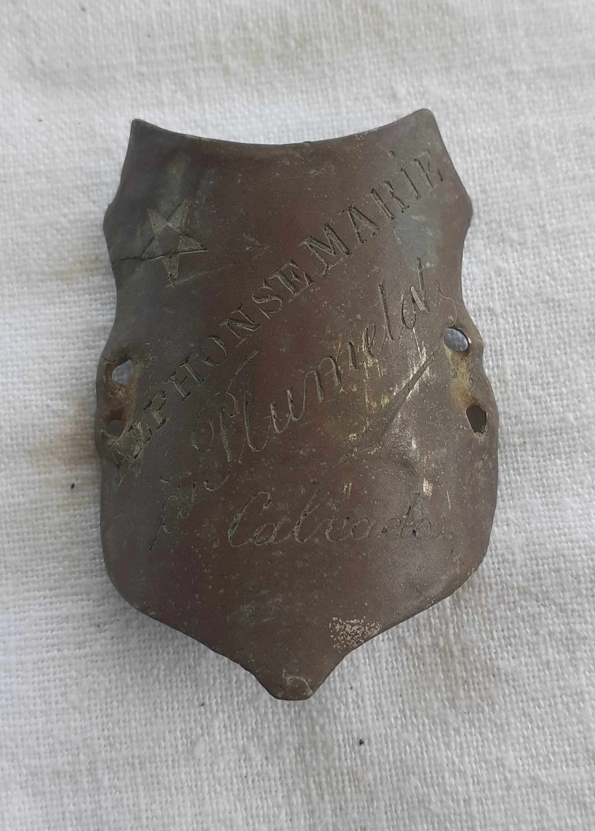 Lot anciennes plaques de vélo  - 5