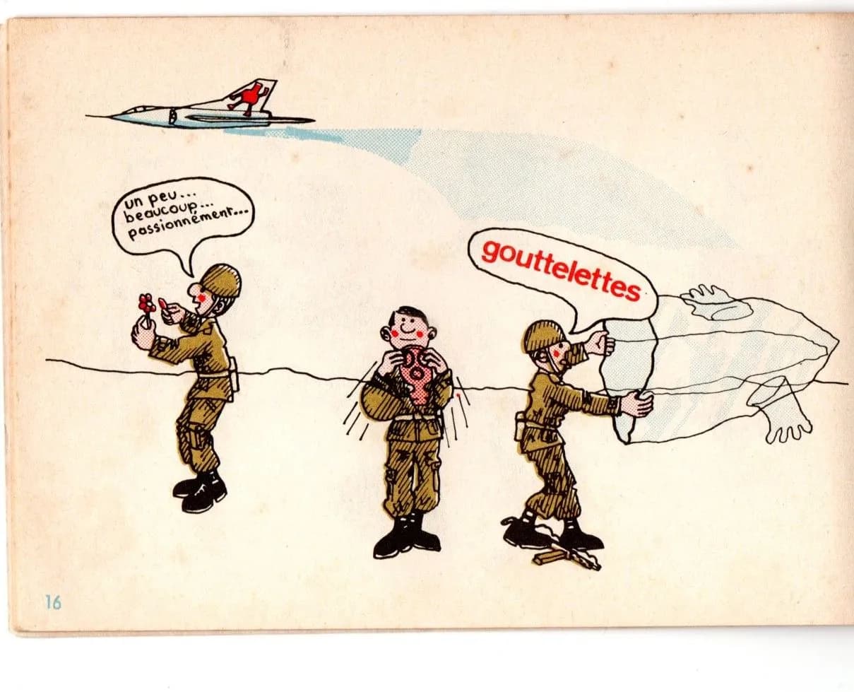 plaquette illustrée : rappel consignes en cas d 'attaque nucléaire, bactériologique, chimique - 4