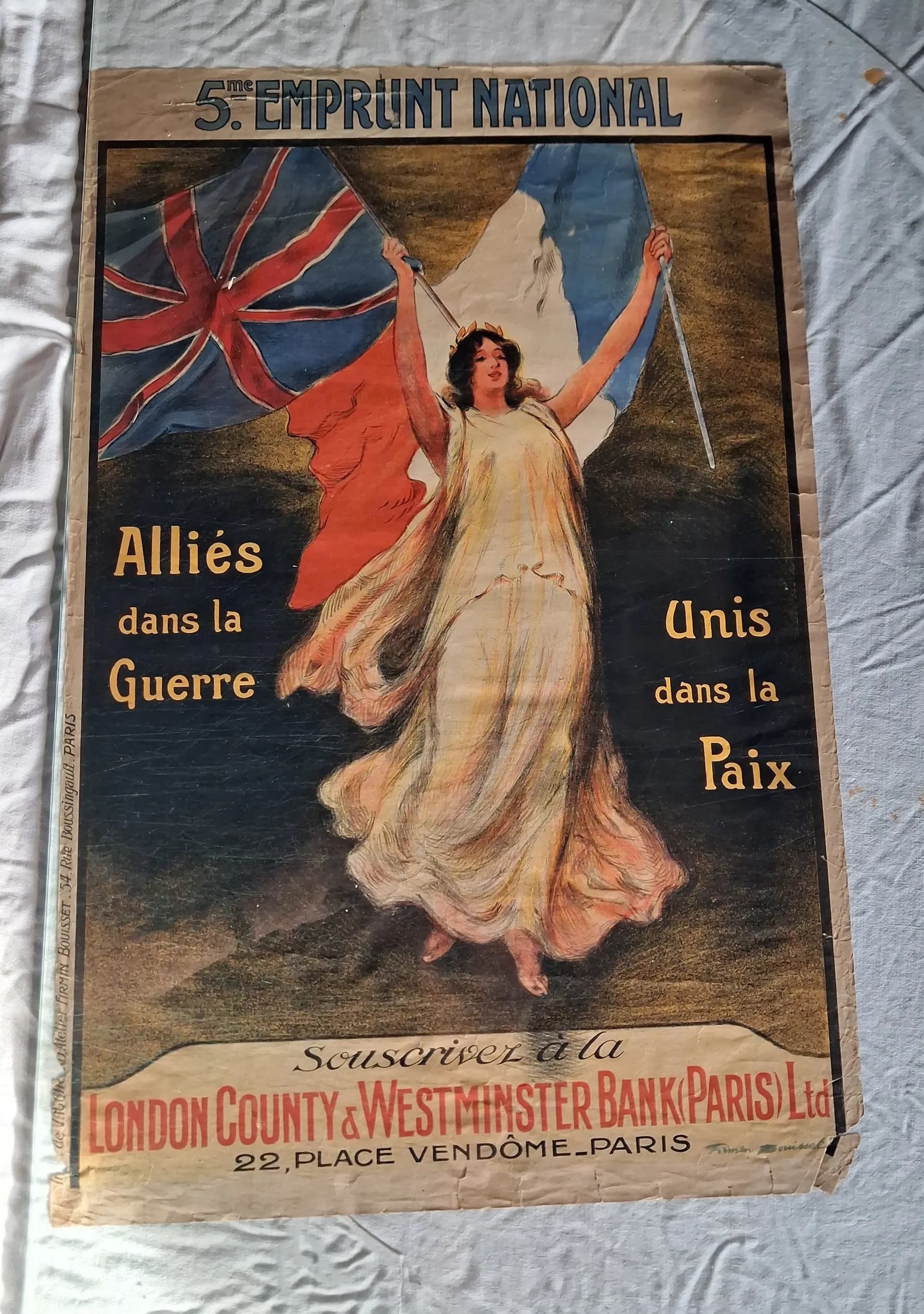 Affiche 5e emprunt national - 1