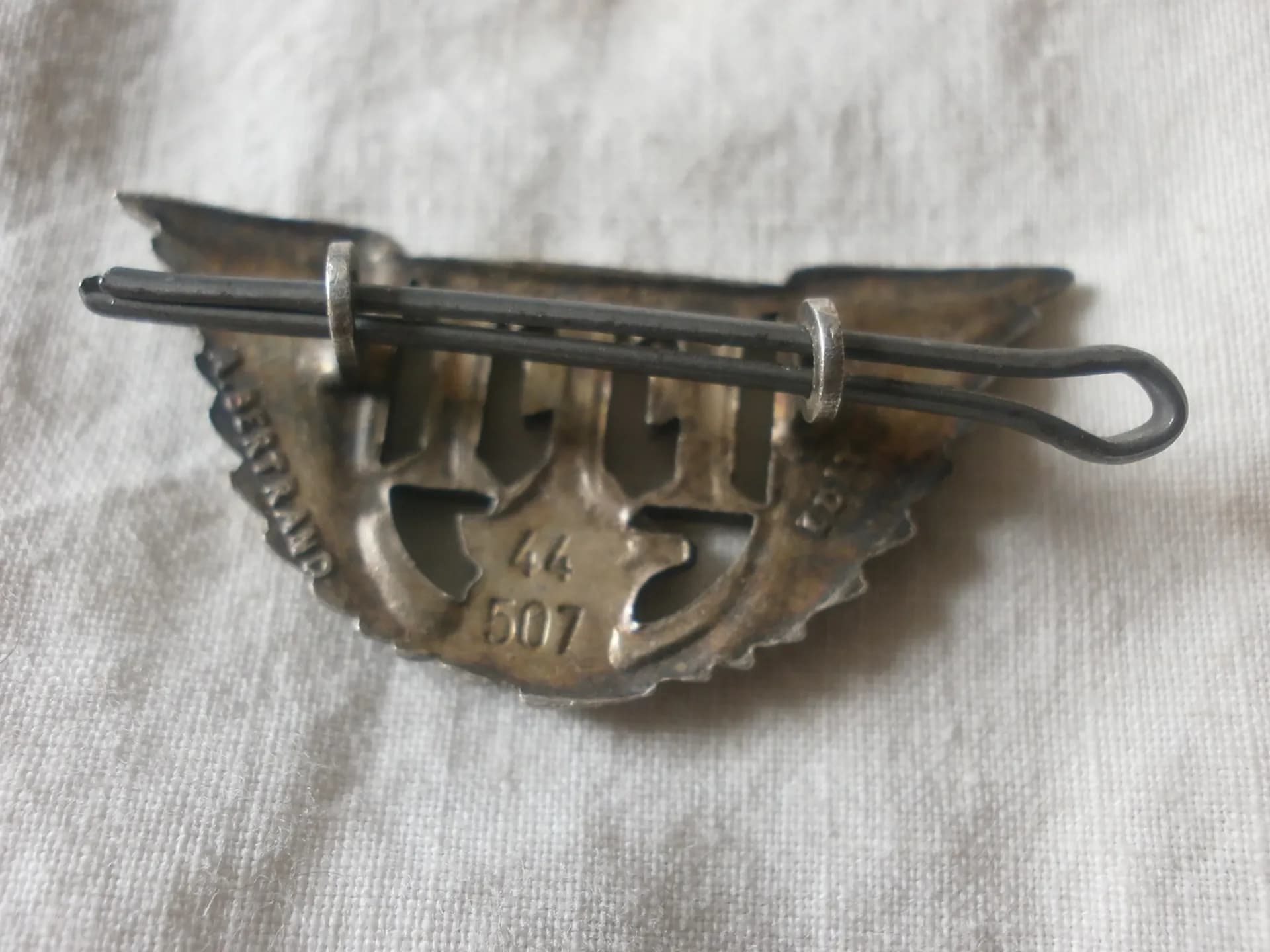 insigne FFi matriculé 44507 - 2