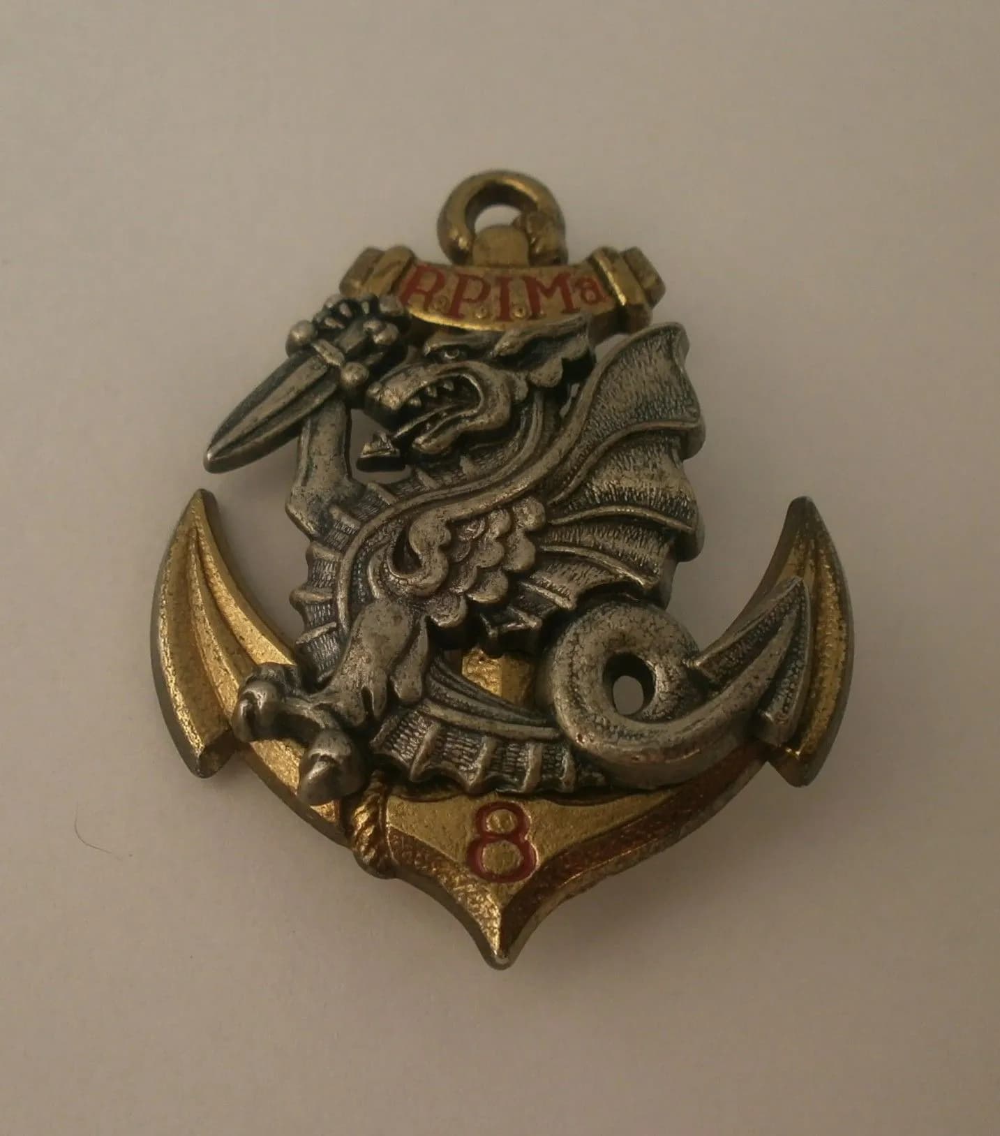 insigne 8e Rpima Y Delsart Sens - 1