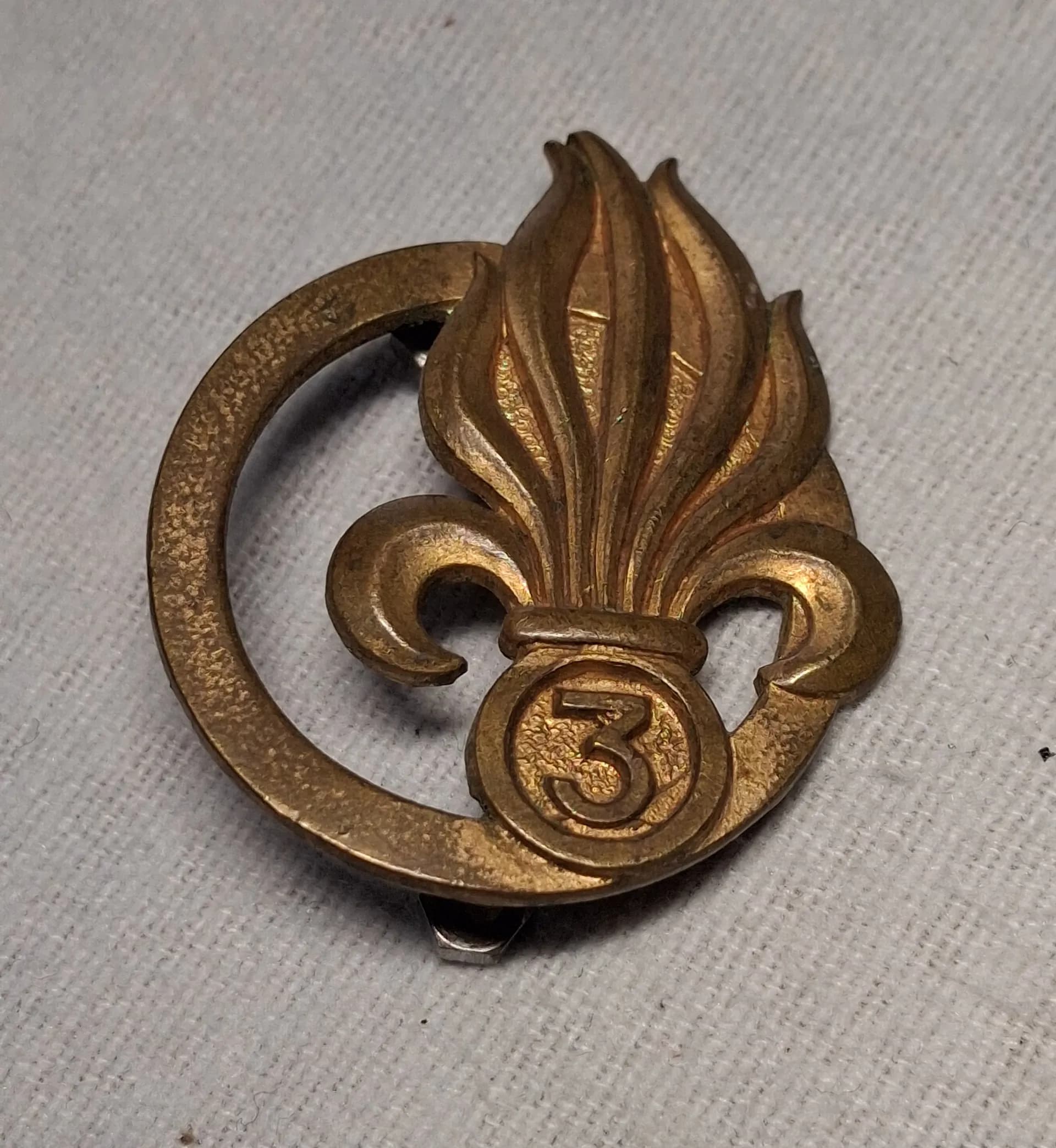 Insigne de béret 3e REI Drago Paris  - 1