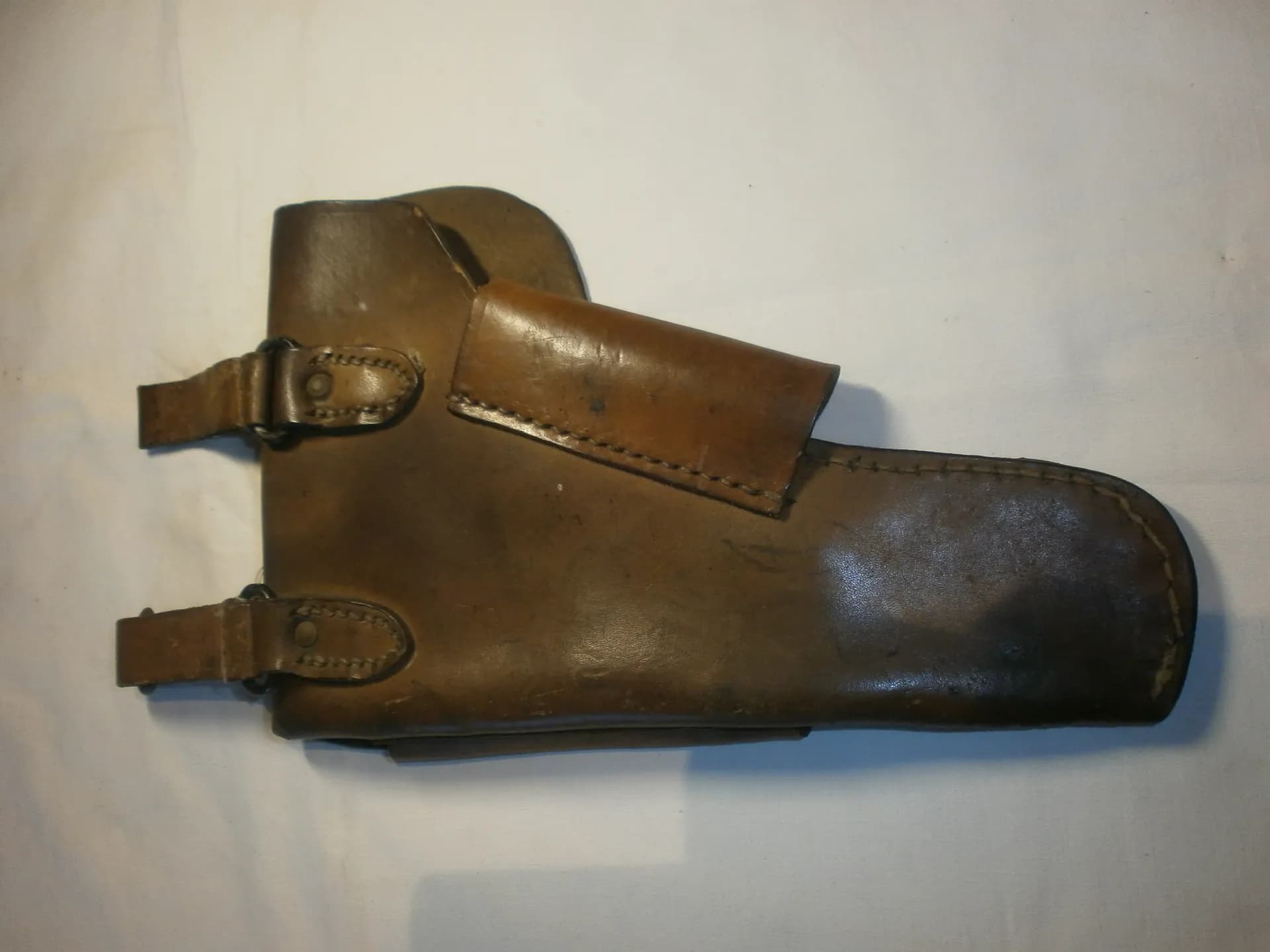 étui cuir pour pistolet français MAC 50 - 2