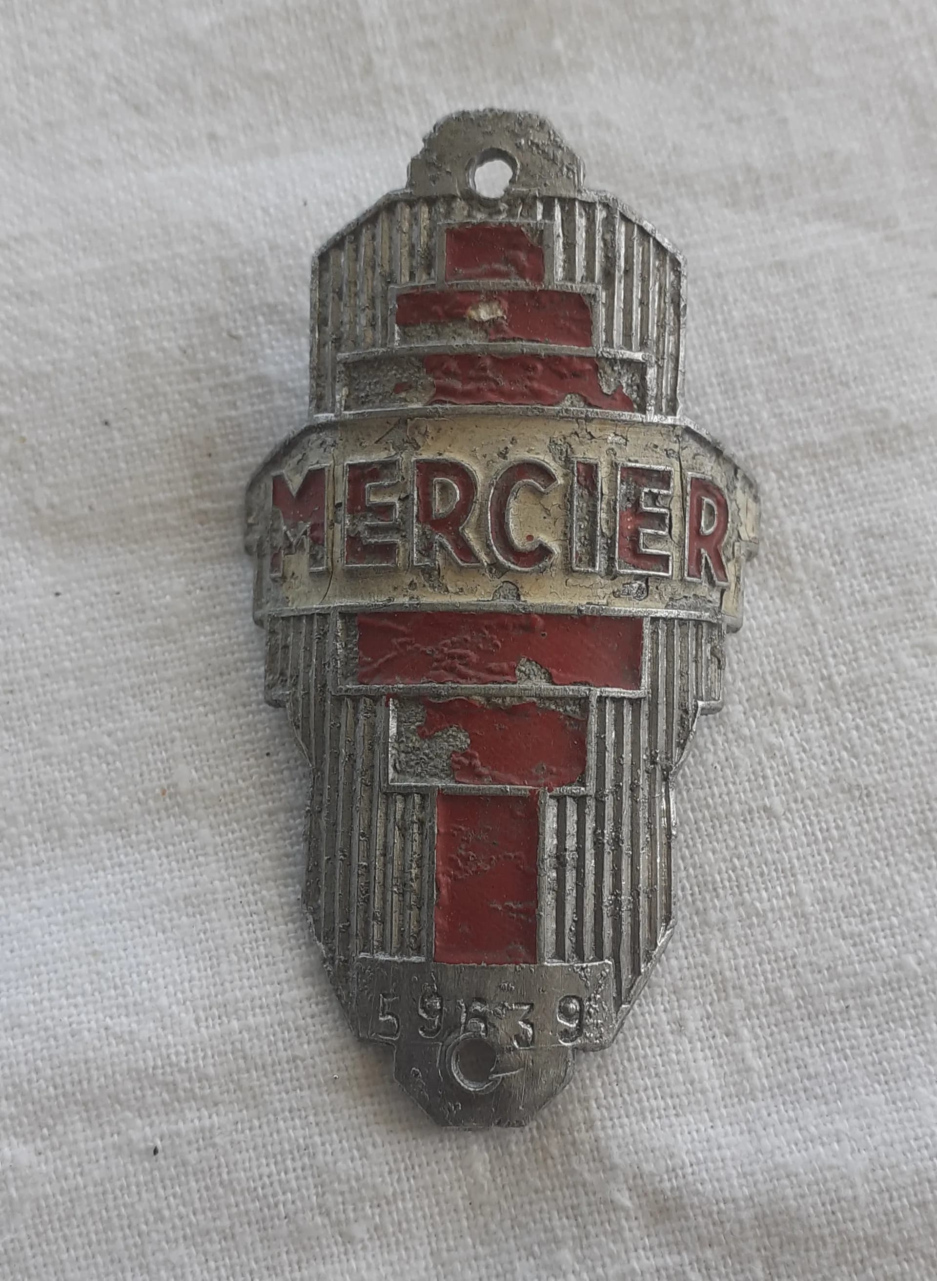 Lot anciennes plaques de vélo  - 6