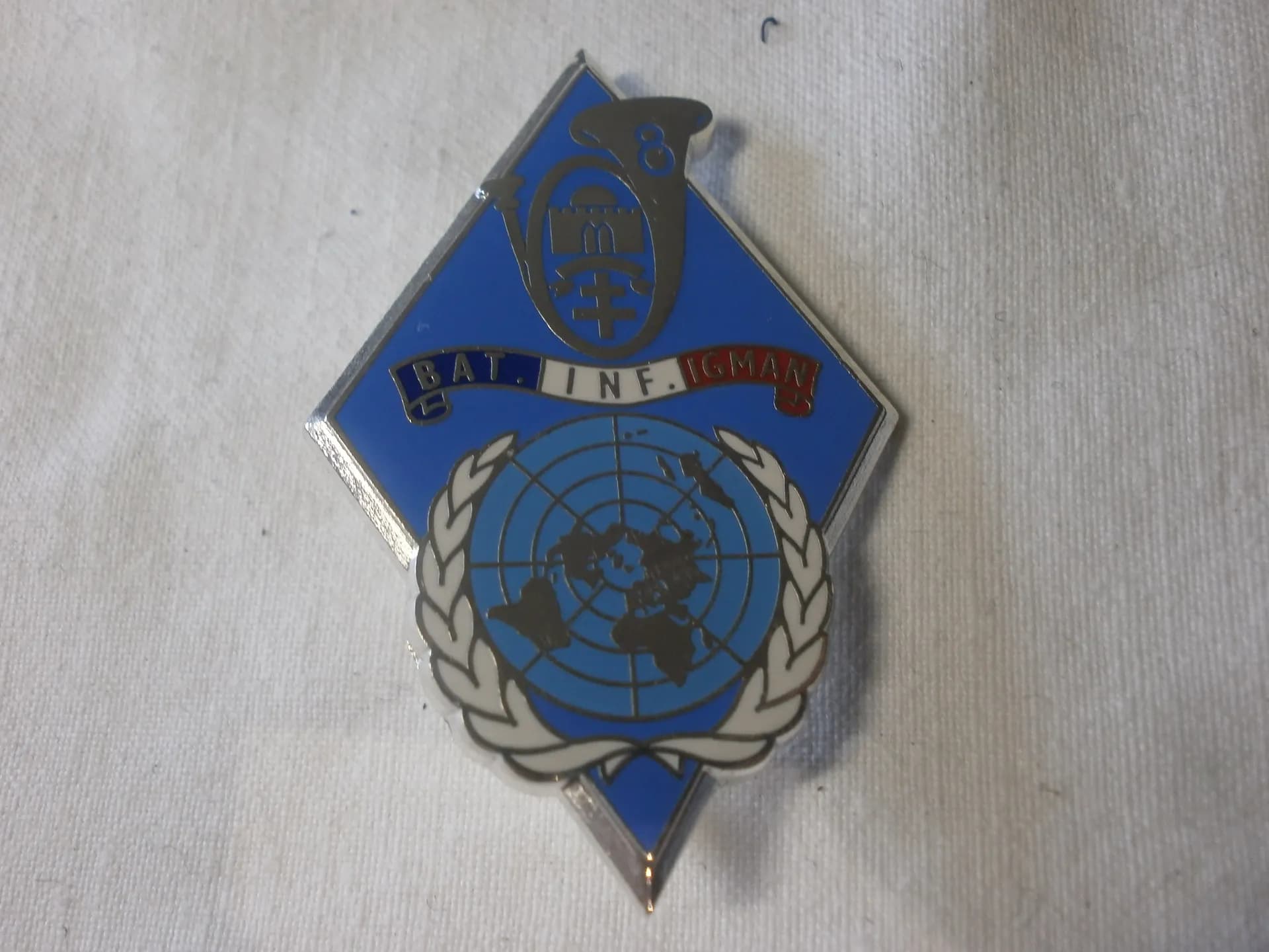 lot d'insignes du 8e groupe de chasseurs en Ex-Yougoslavie - 6