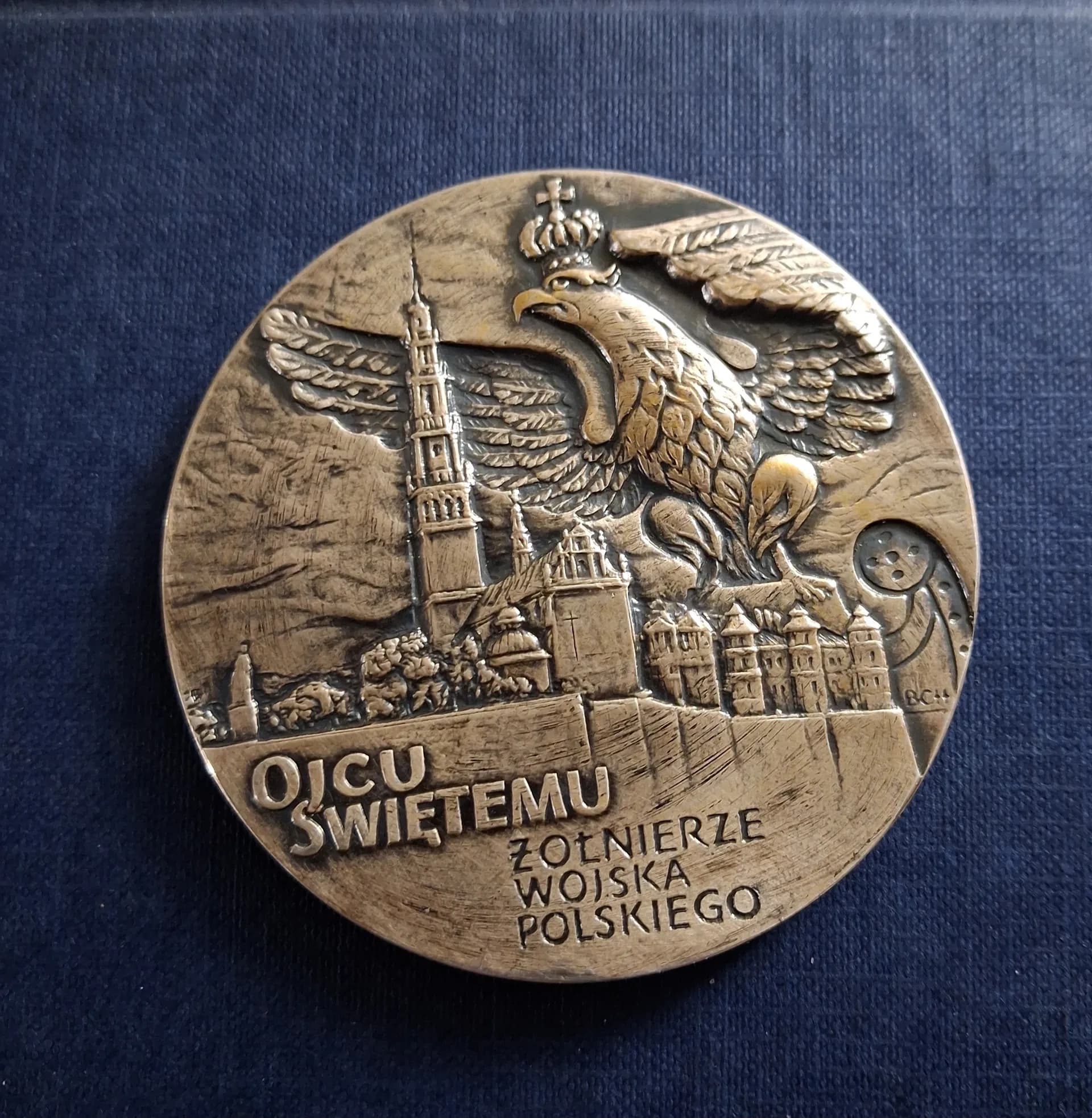 Medaille 4e pèlerinage Jean Paul II Varsovie 1991 - 2
