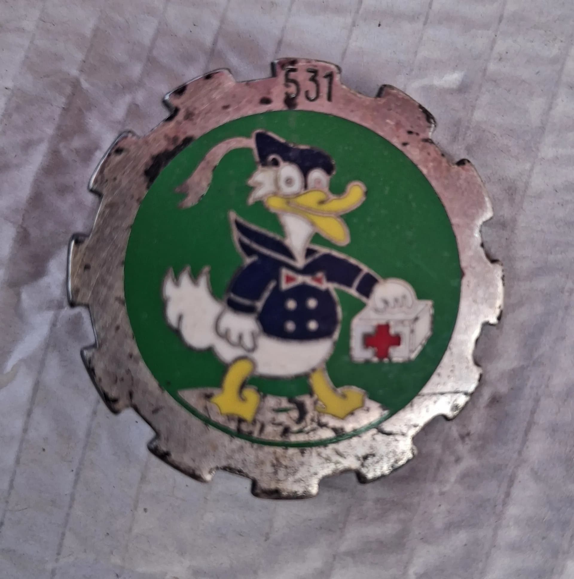 Insigne 531° Compagnie Sanitaire de Transport m - 2