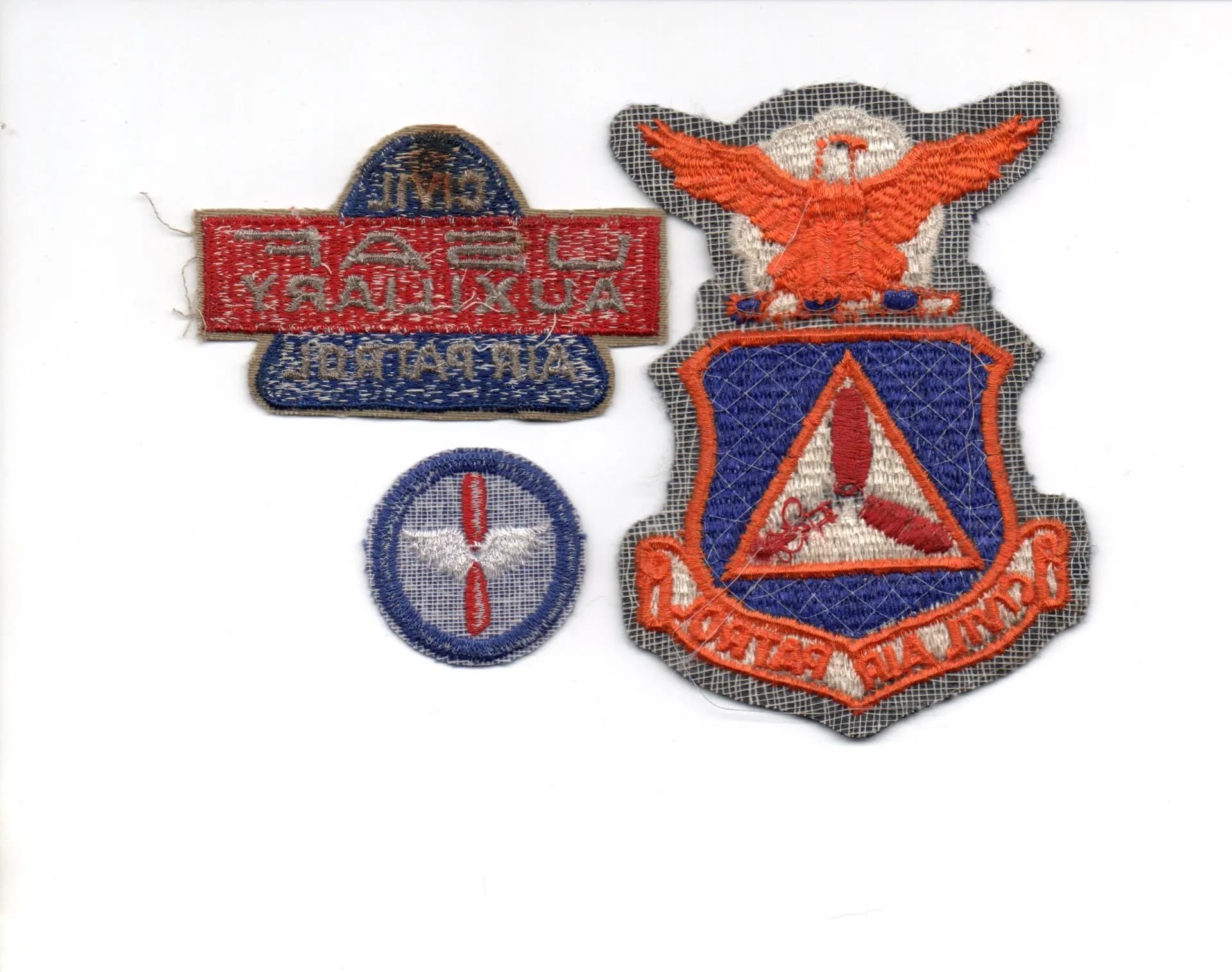 Insignes tissés Civil air patrol USAF auxiliary - 2