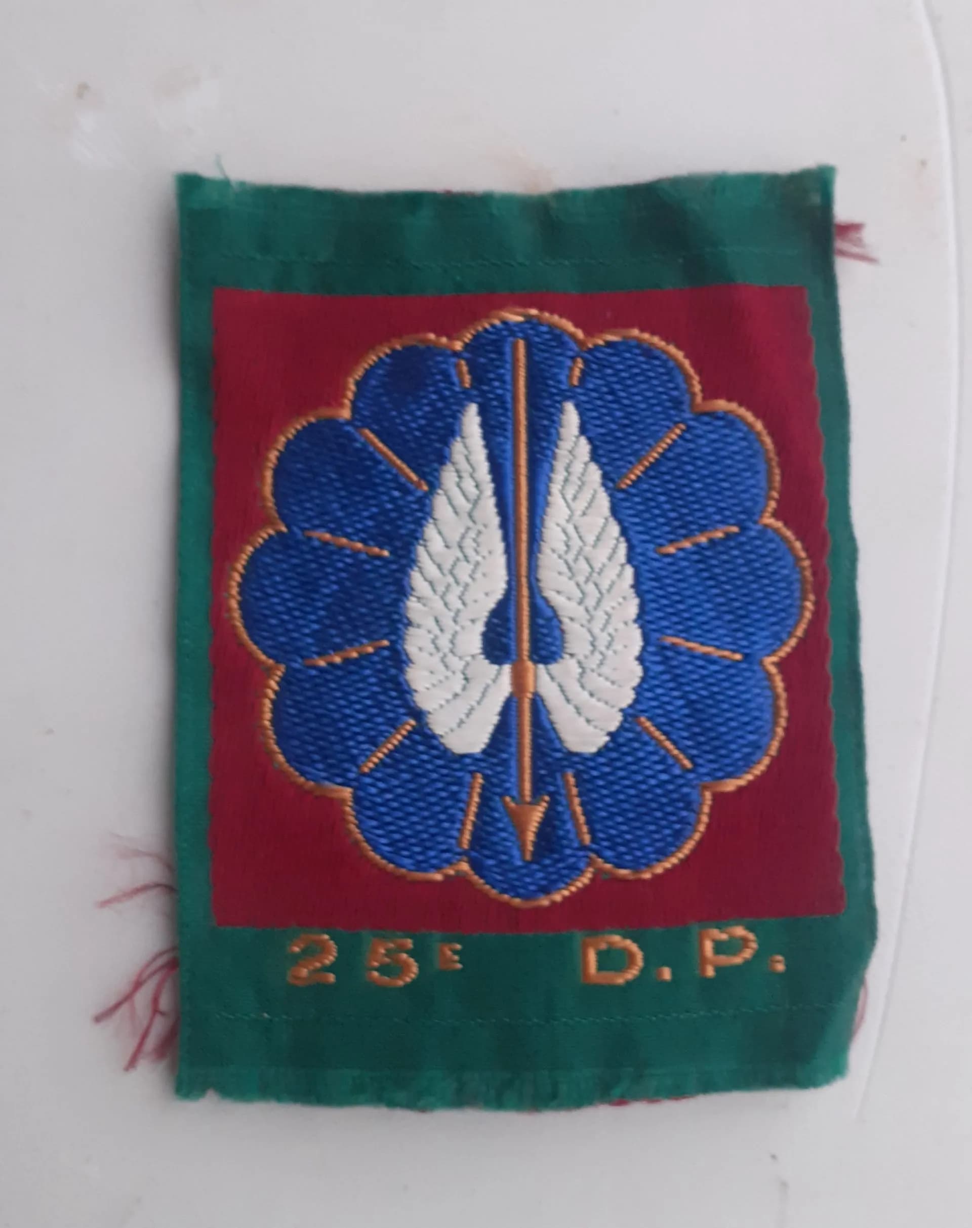 Insigne de bras 25e Division parachutiste - 1