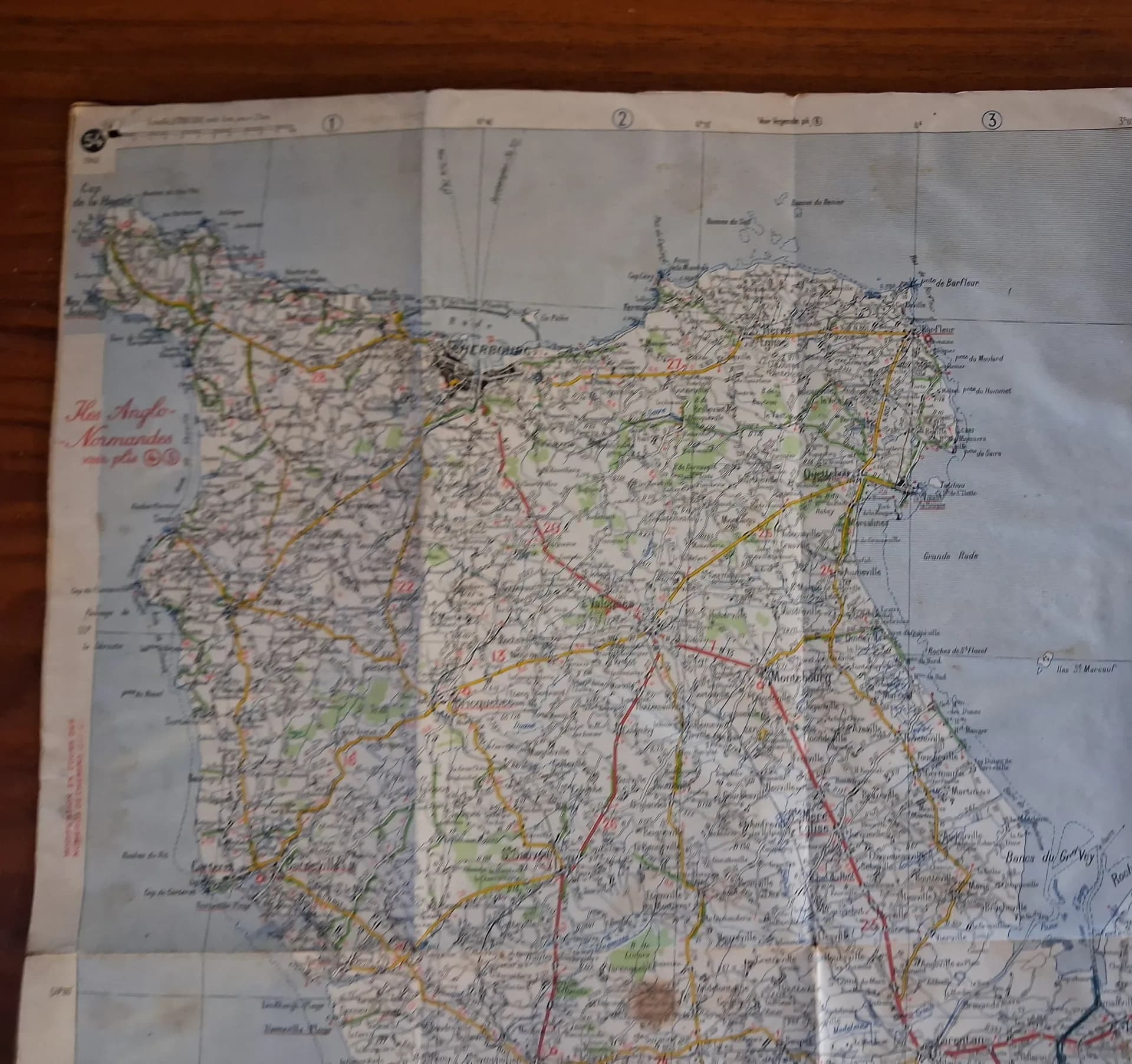 Carte Nichelin Normandie 1942 - 4