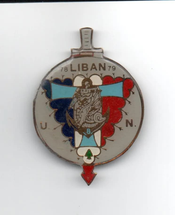 Insigne mandat Liban 1978 - 79 8e Rpima - 1