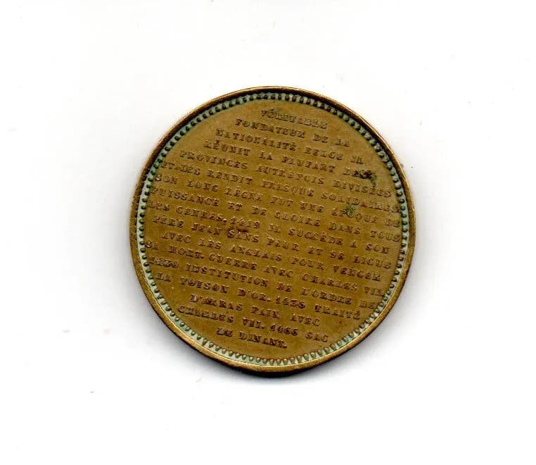 médaille de table/ jeton Philippe le Bon 1396-1467 - 2