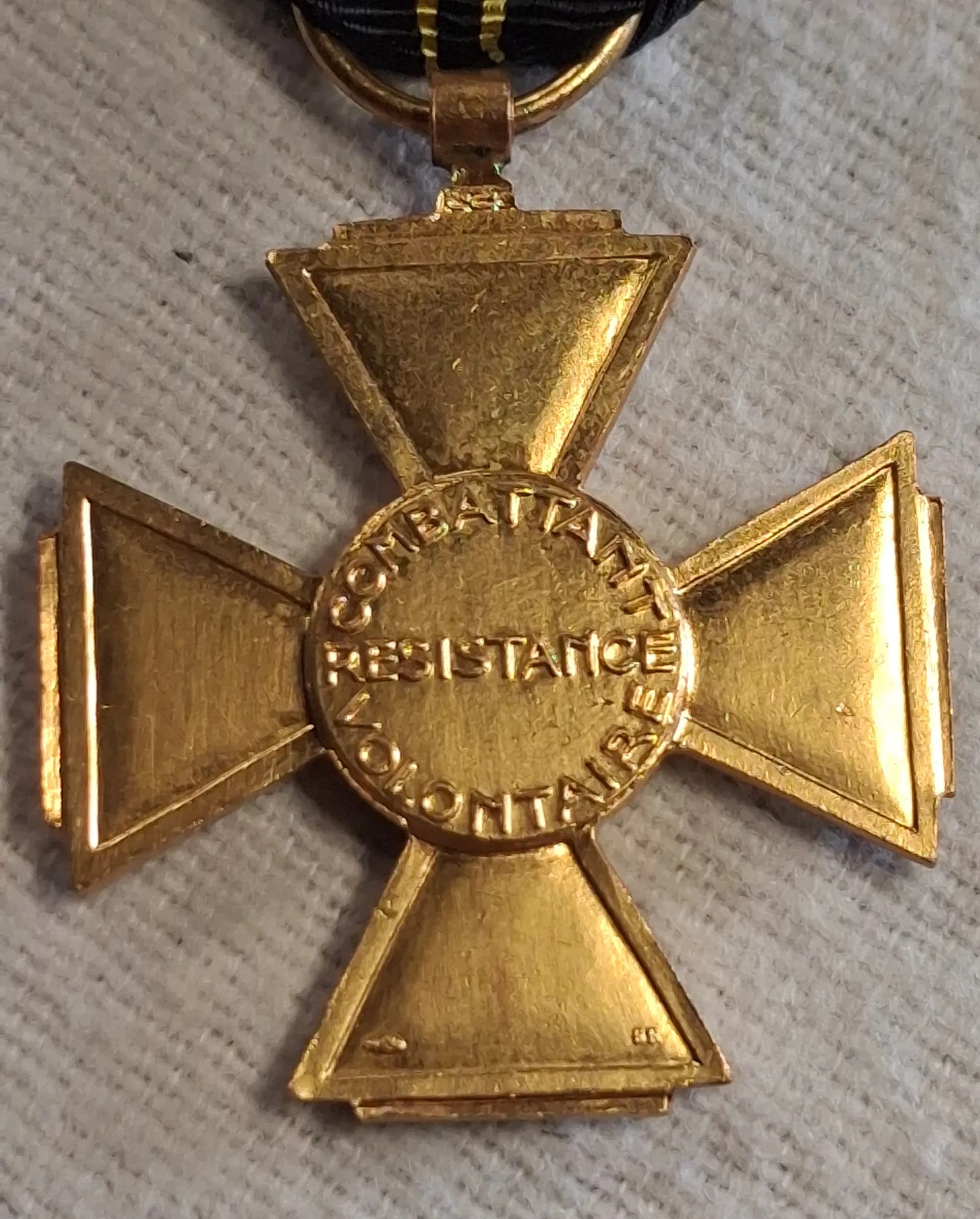 medaille combattant volontaire de la  résistance  - 5