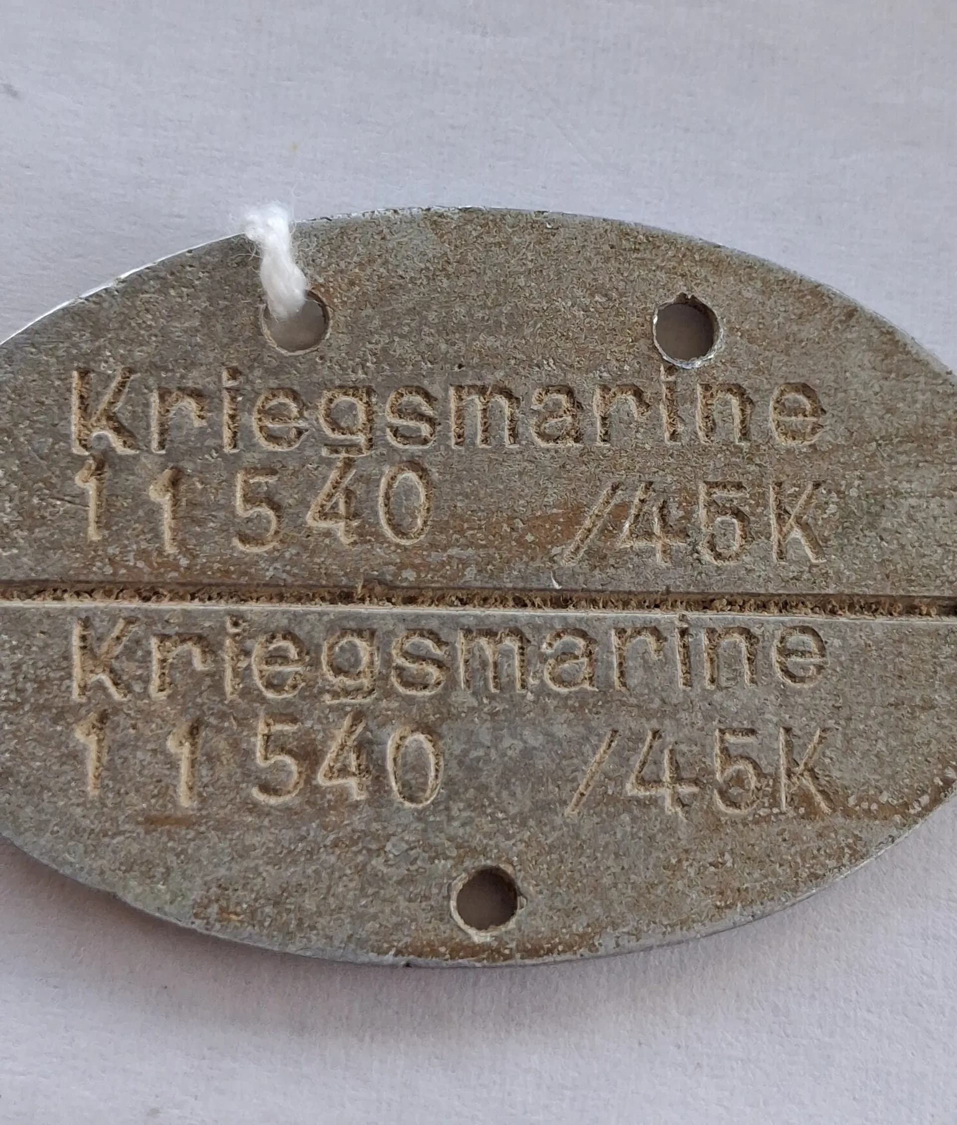 Plaque d identité de la kriegsmarine - 2
