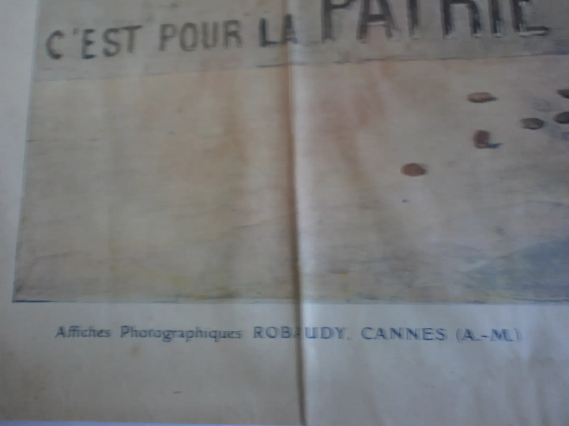 Affiche guerre 14-18. 2e emprunt de la défense nationale - 3