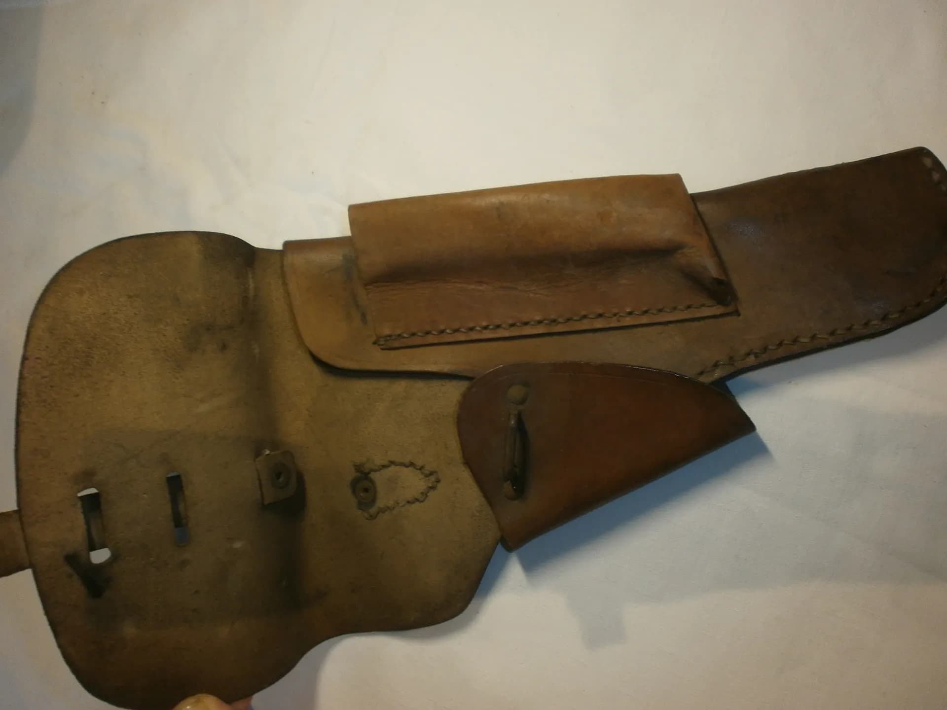 étui cuir pour pistolet français MAC 50 - 3