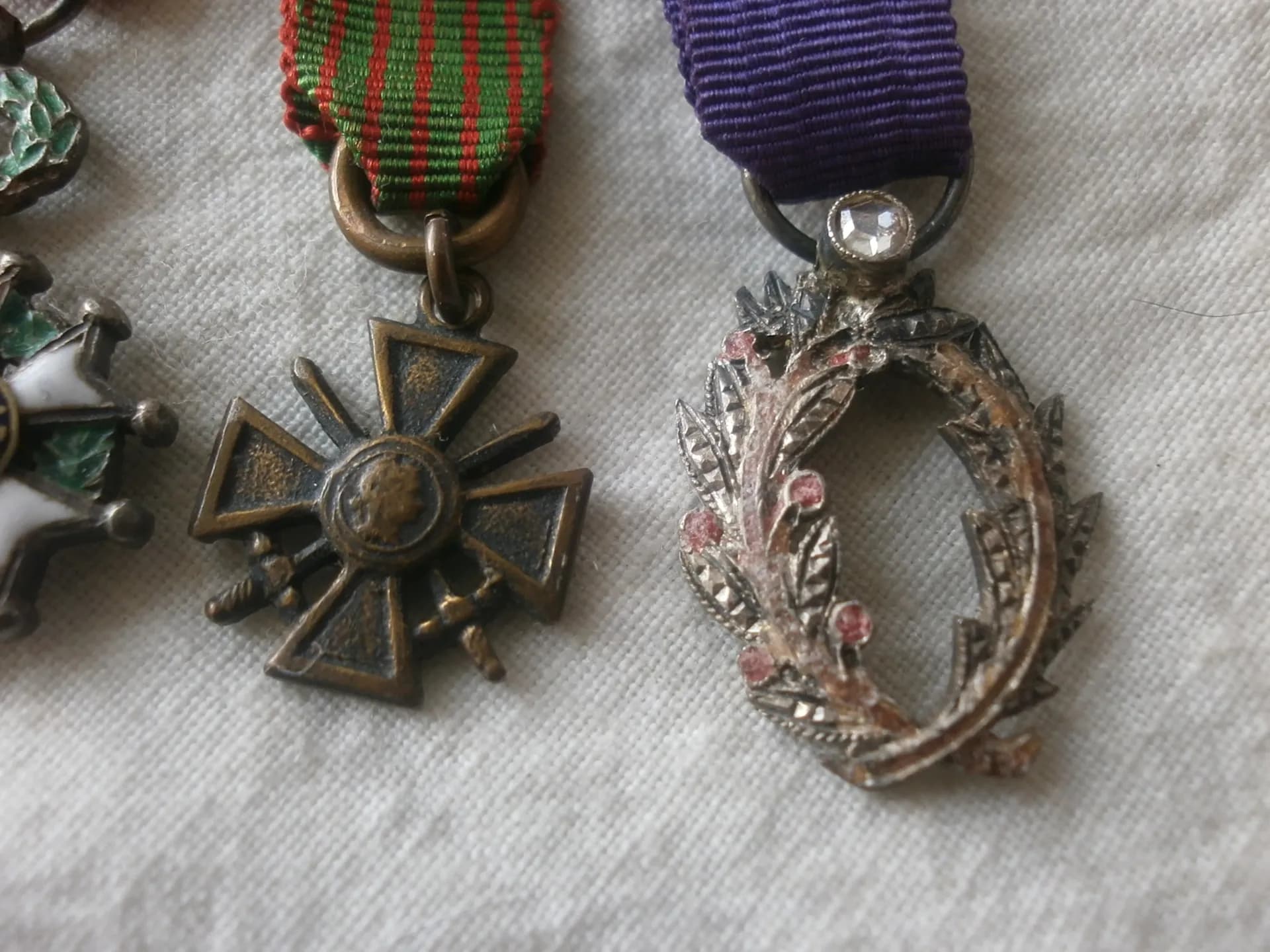 lot de 3 décorations miniatures 1914-1918 - 6