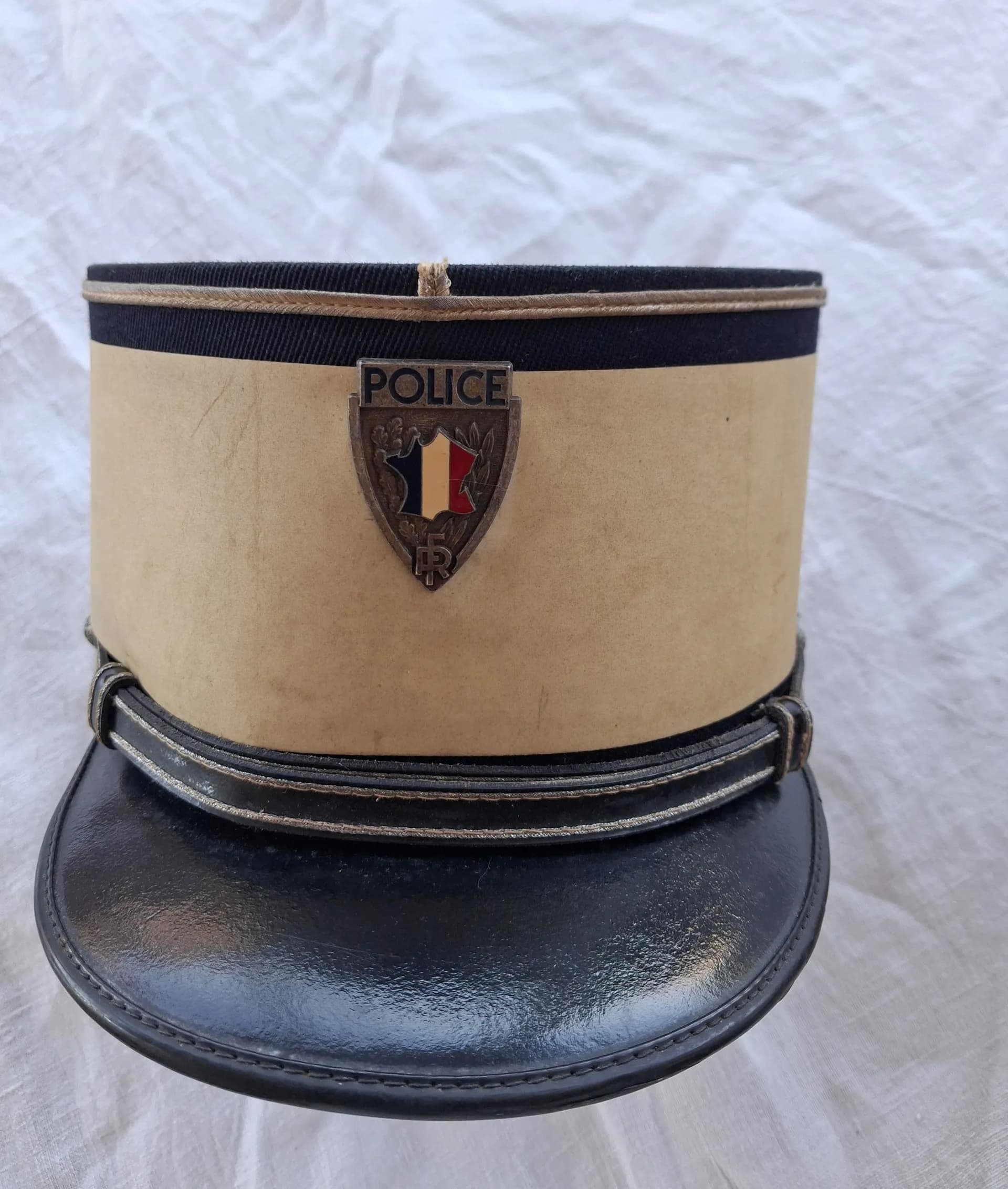 Kepi police nationale + bande circulation - 1