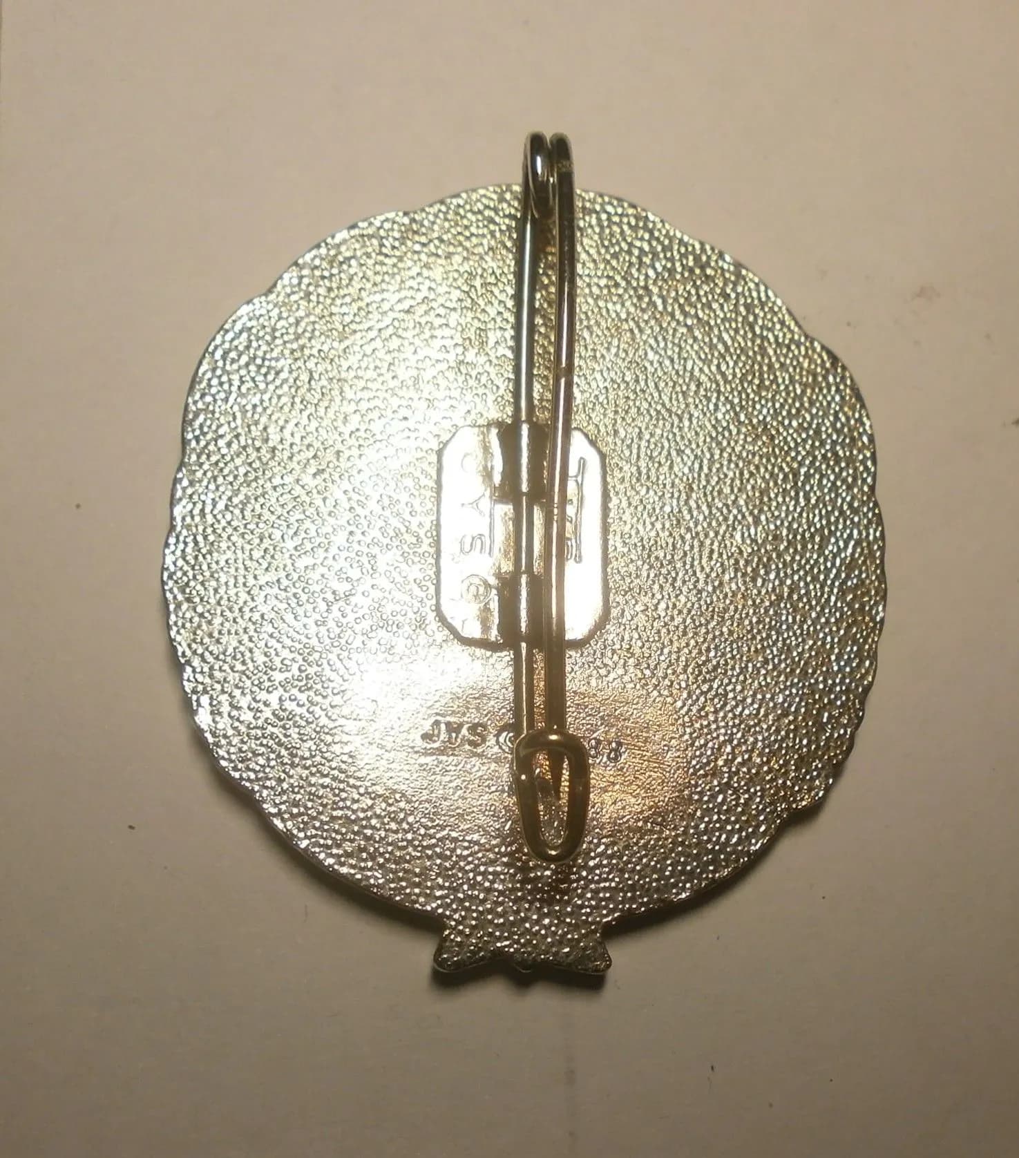 insigne de la compagnie de transmissions du 14e RPCS tirage 1988 - 2