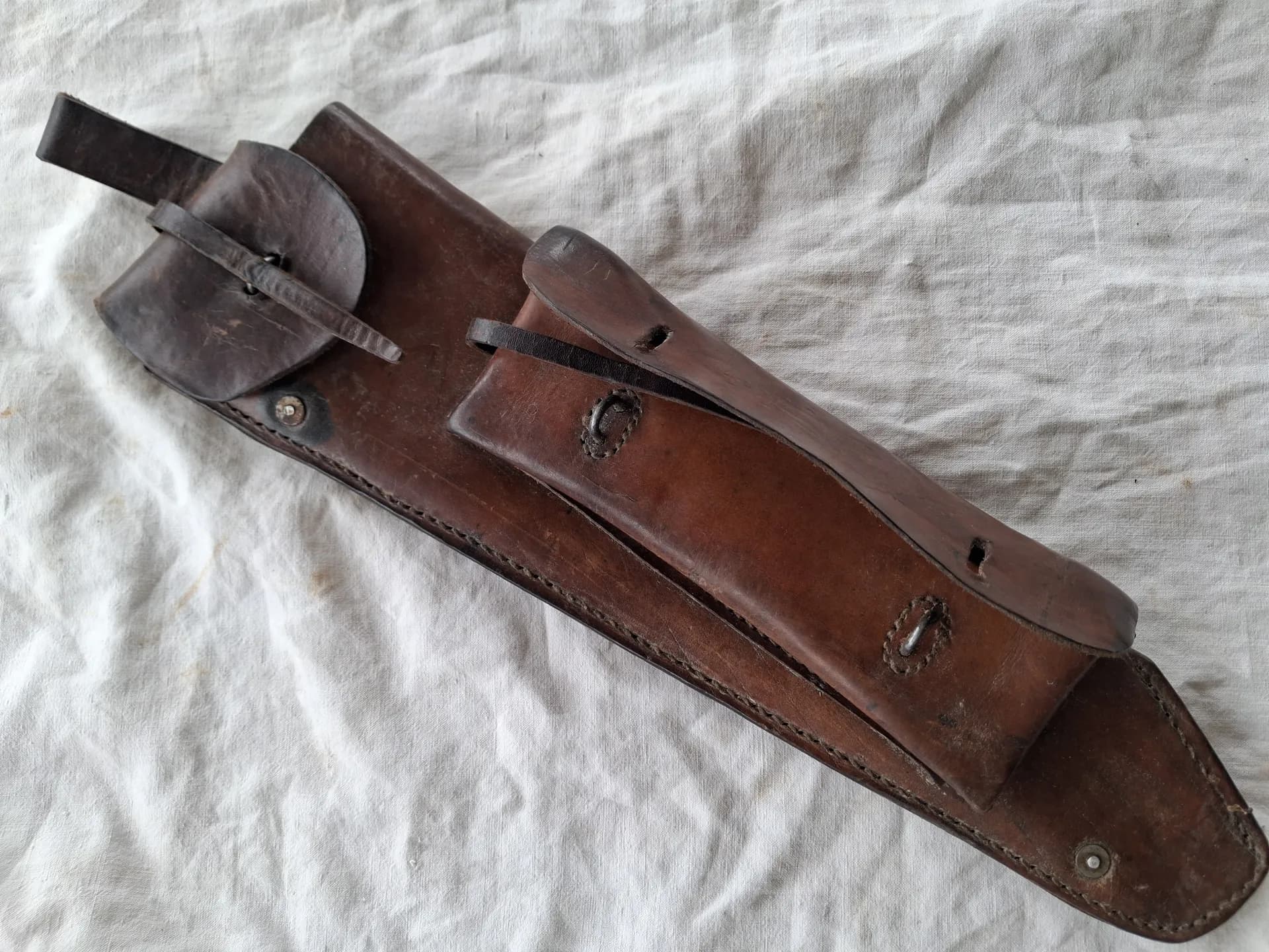 Etui cuir mod 1929 pour scie  - 3