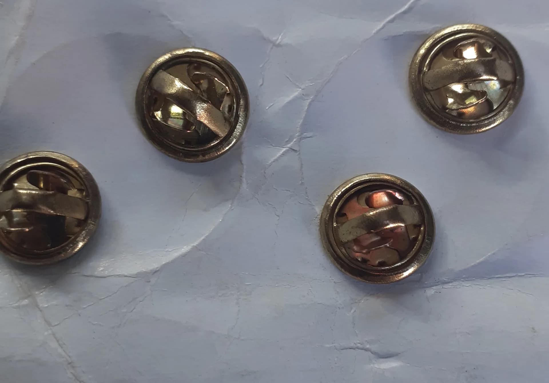 Paire de disques de col infanterie - 3