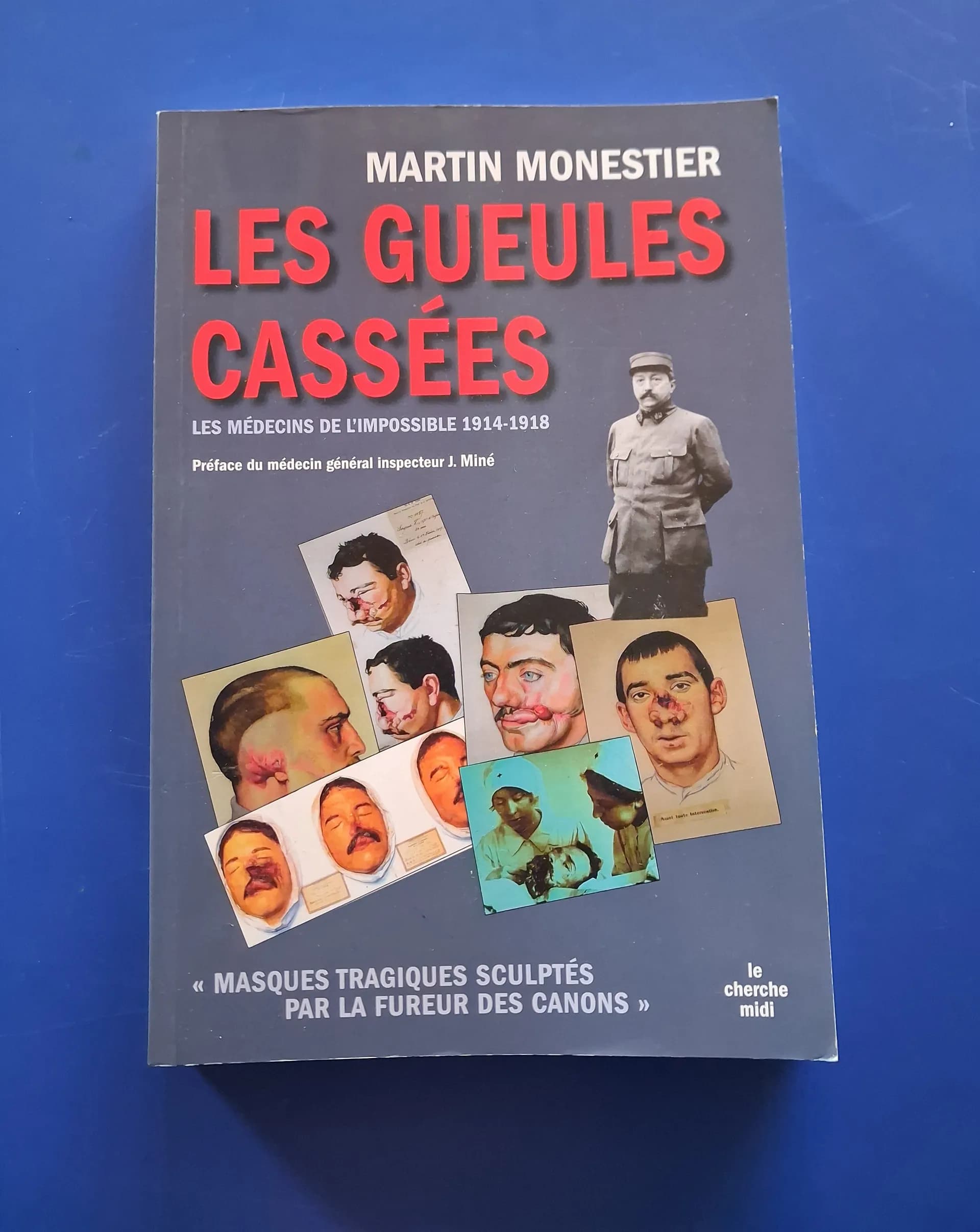 Livre "les gueules cassés" Martin Monestier - 1