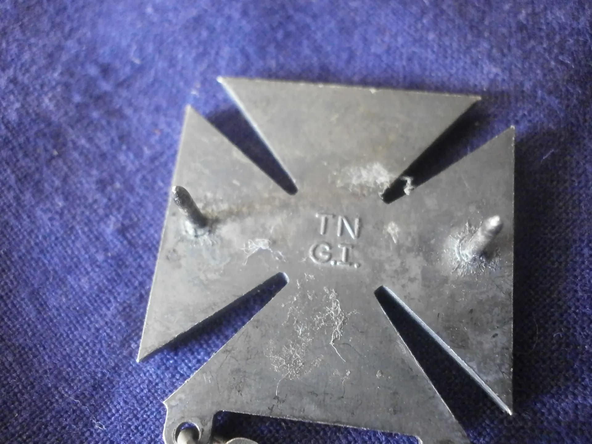 brevet "lancer à la grenade" marqué TN GI et Krew  G-1. fabrication postérieure à la 2e guerre mondiale - 4
