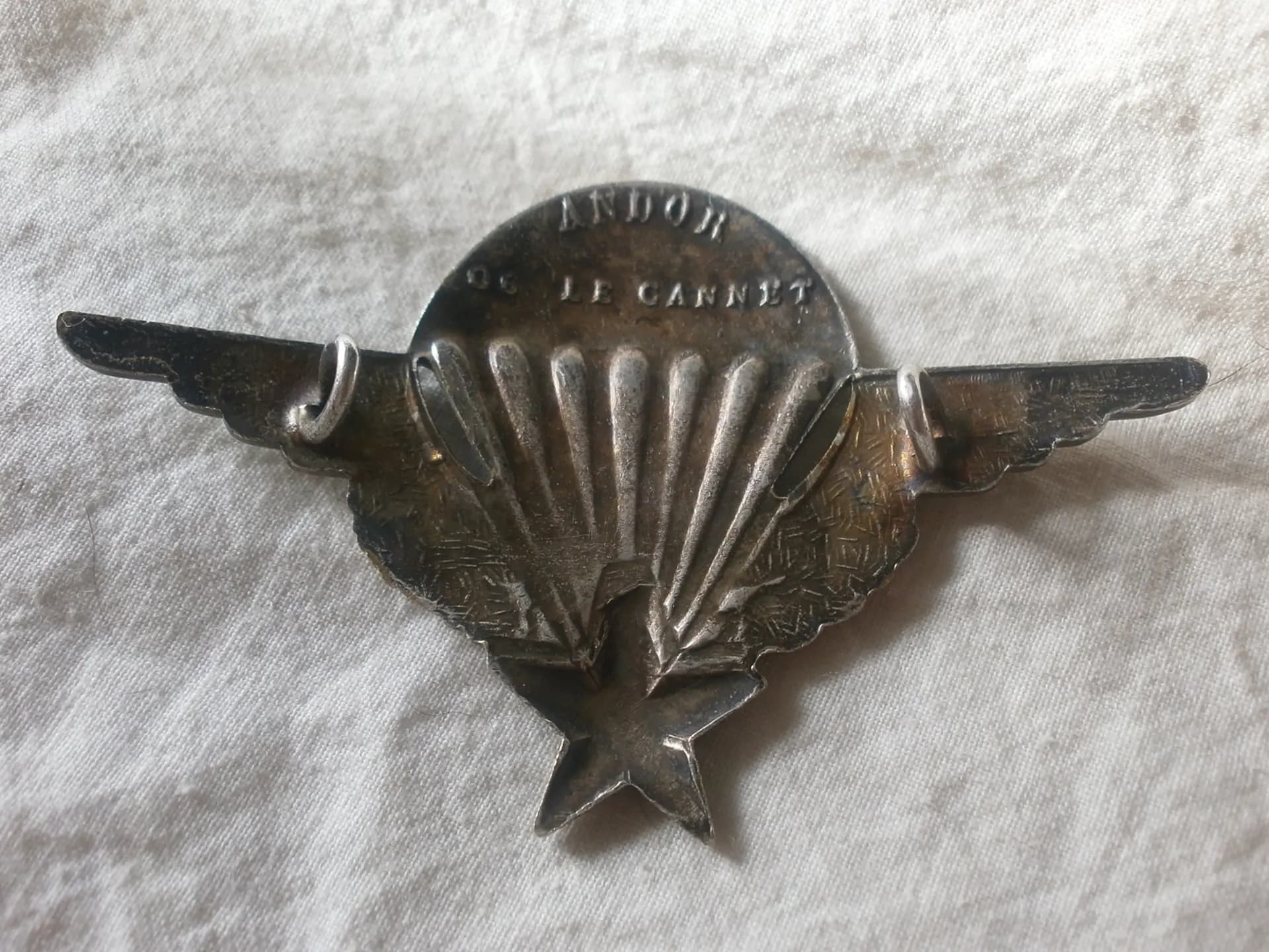 brevet de parachutiste; fab Andor le Cannet - 2