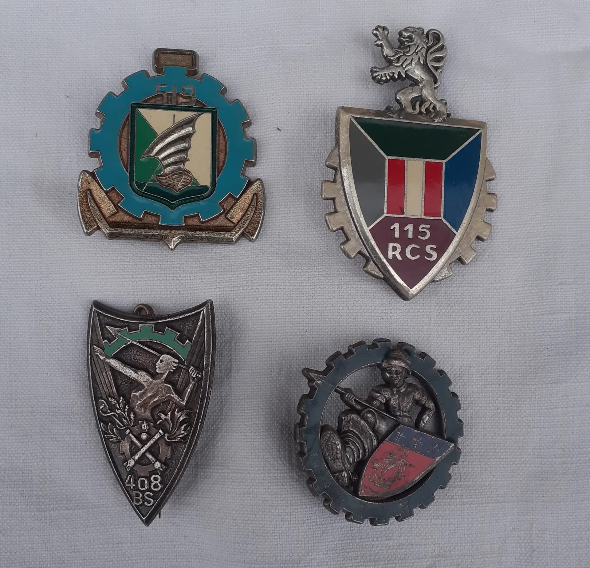 lot de 10 insignes du Train - 2