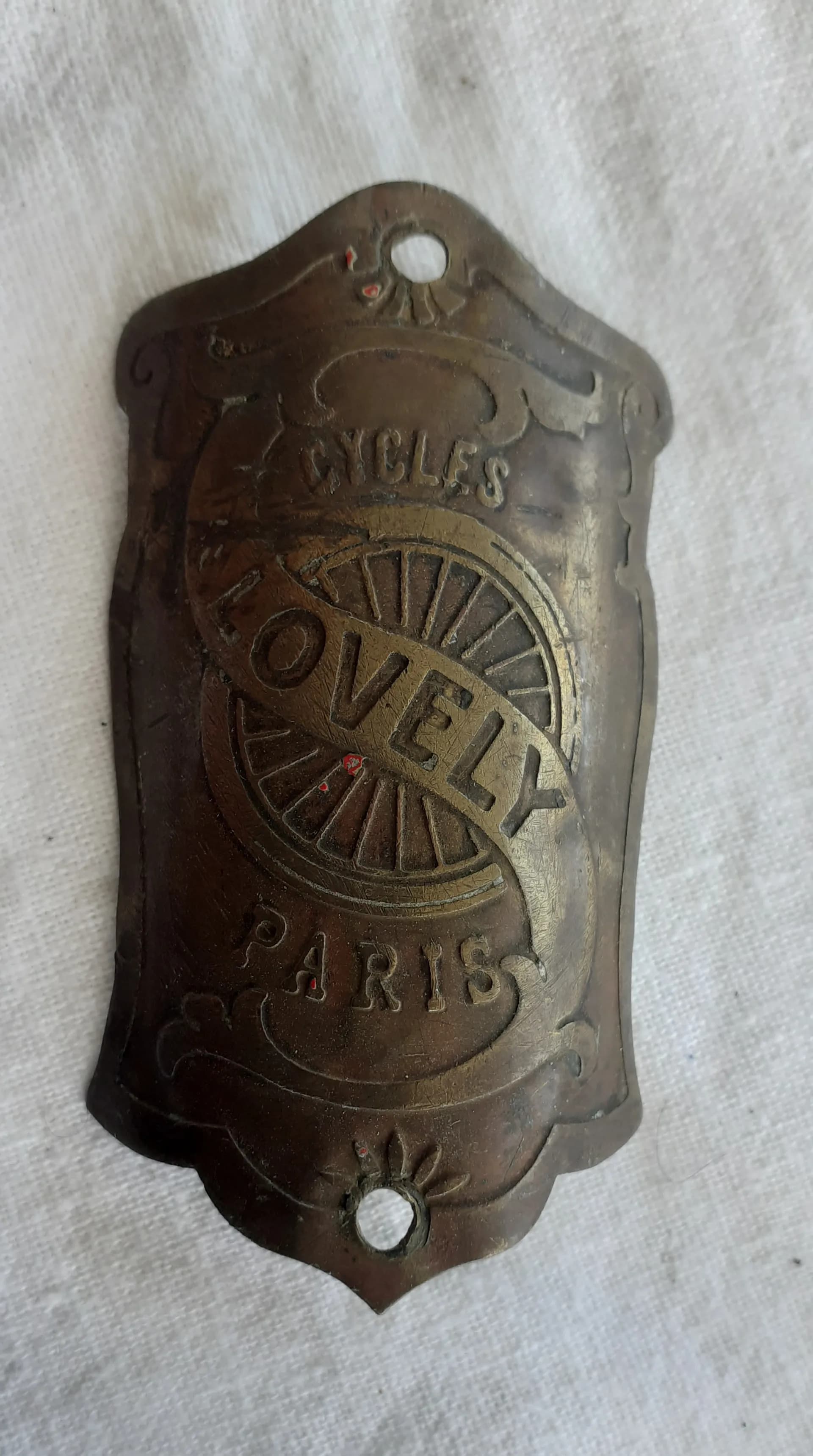 Lot anciennes plaques de vélo  - 3