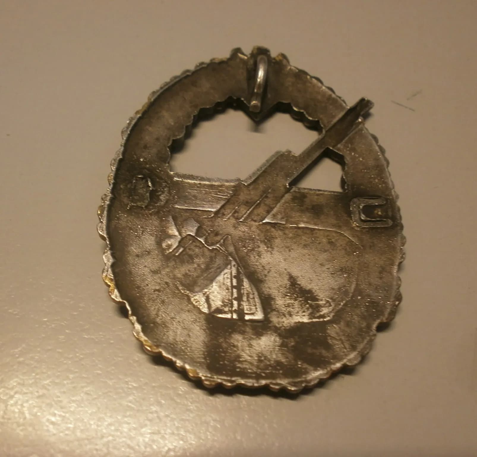 Insigne artilleur côtière Kriegsmarine - 2