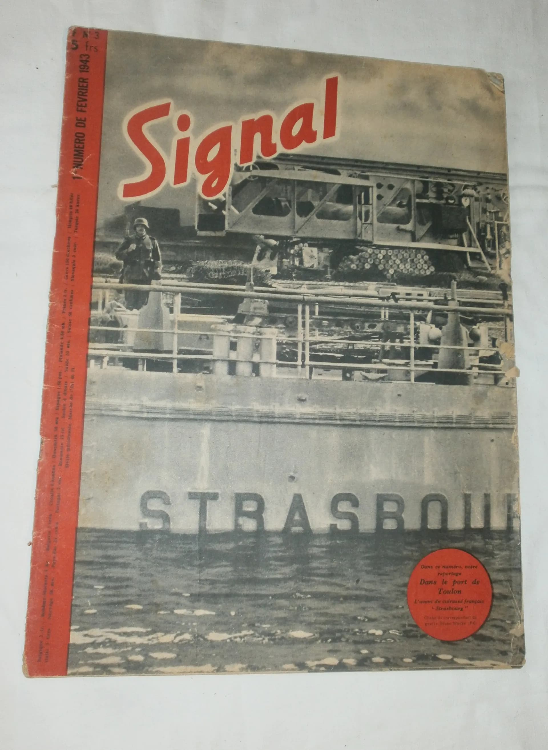 Revue "Signal" N° 1 de février 1943. version française - 1