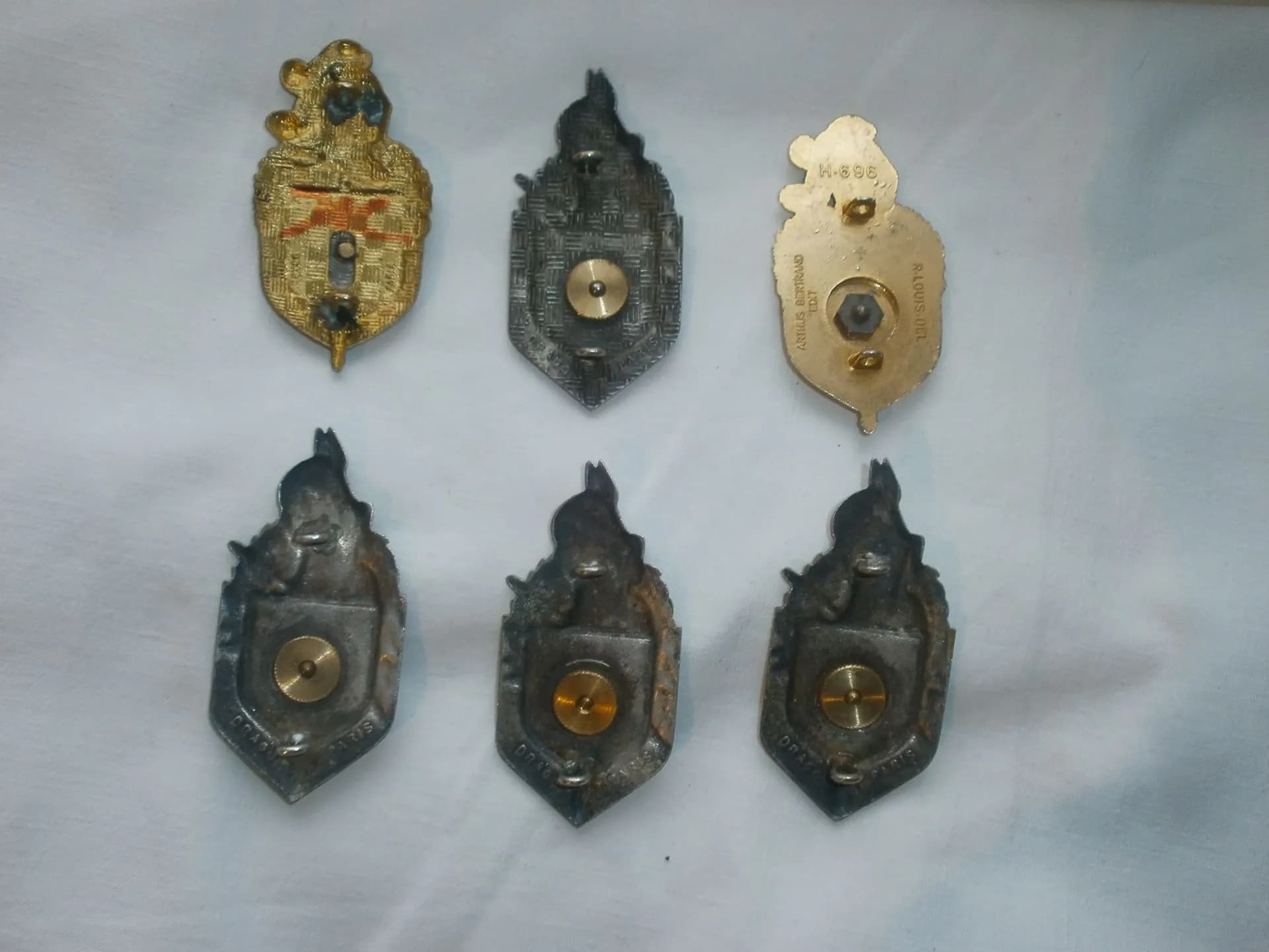 lot 6 refrappes insignes Gendarmerie - 2