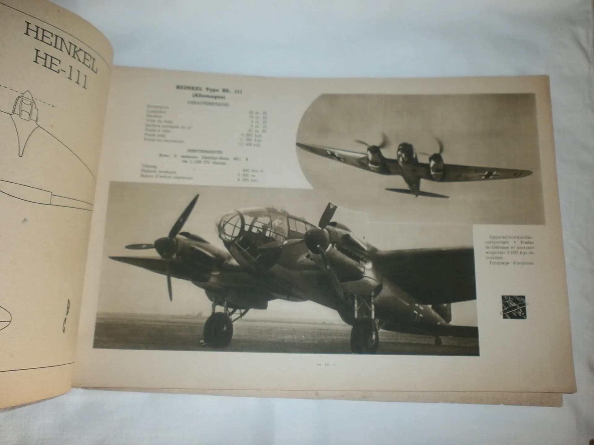 Air Album les éditions Tony Vassillière. identification avion. imprimé en 1943  - 4