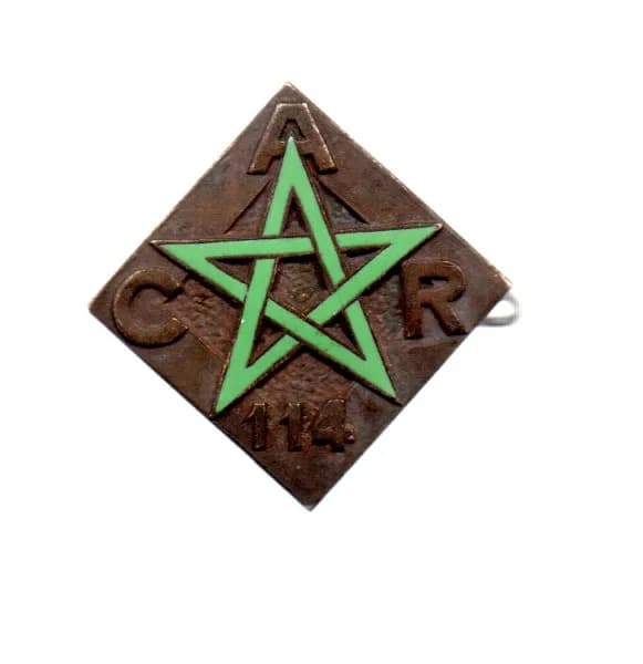 Insigne 114e compagnie d'administration régionale (AFN) - 1