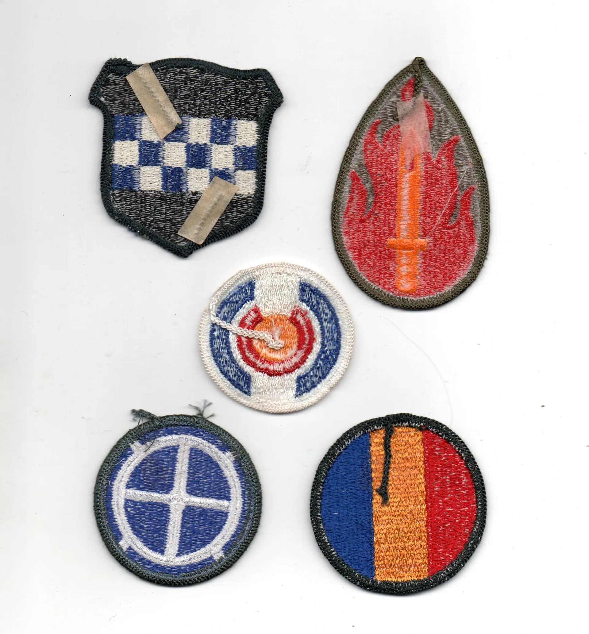 lot de 10 insignes US après 1950 (Vietnam, actuels ...) - 5