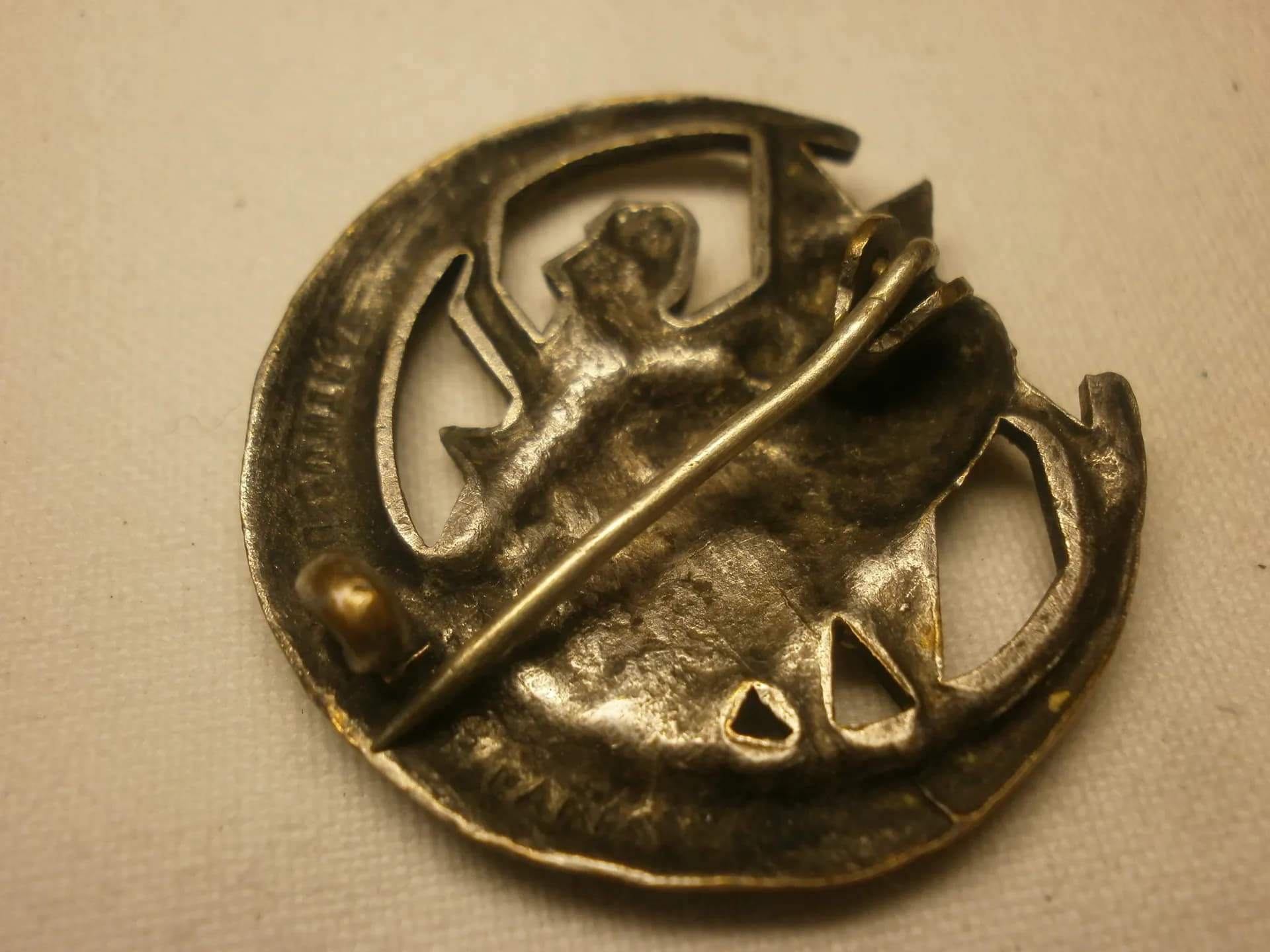 insigne 4e régiment de Zouaves 1er modèle Arthus Bertrand - 3