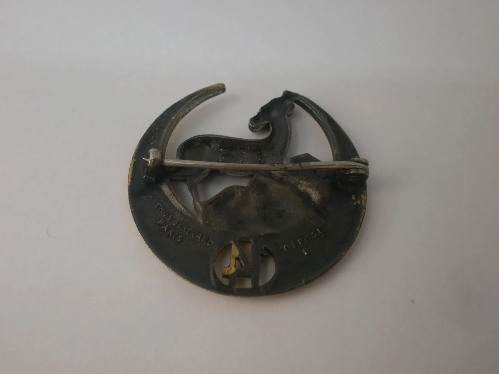 1940. Insigne du 14e régiment de tirailleurs algériens AB déposé - 2